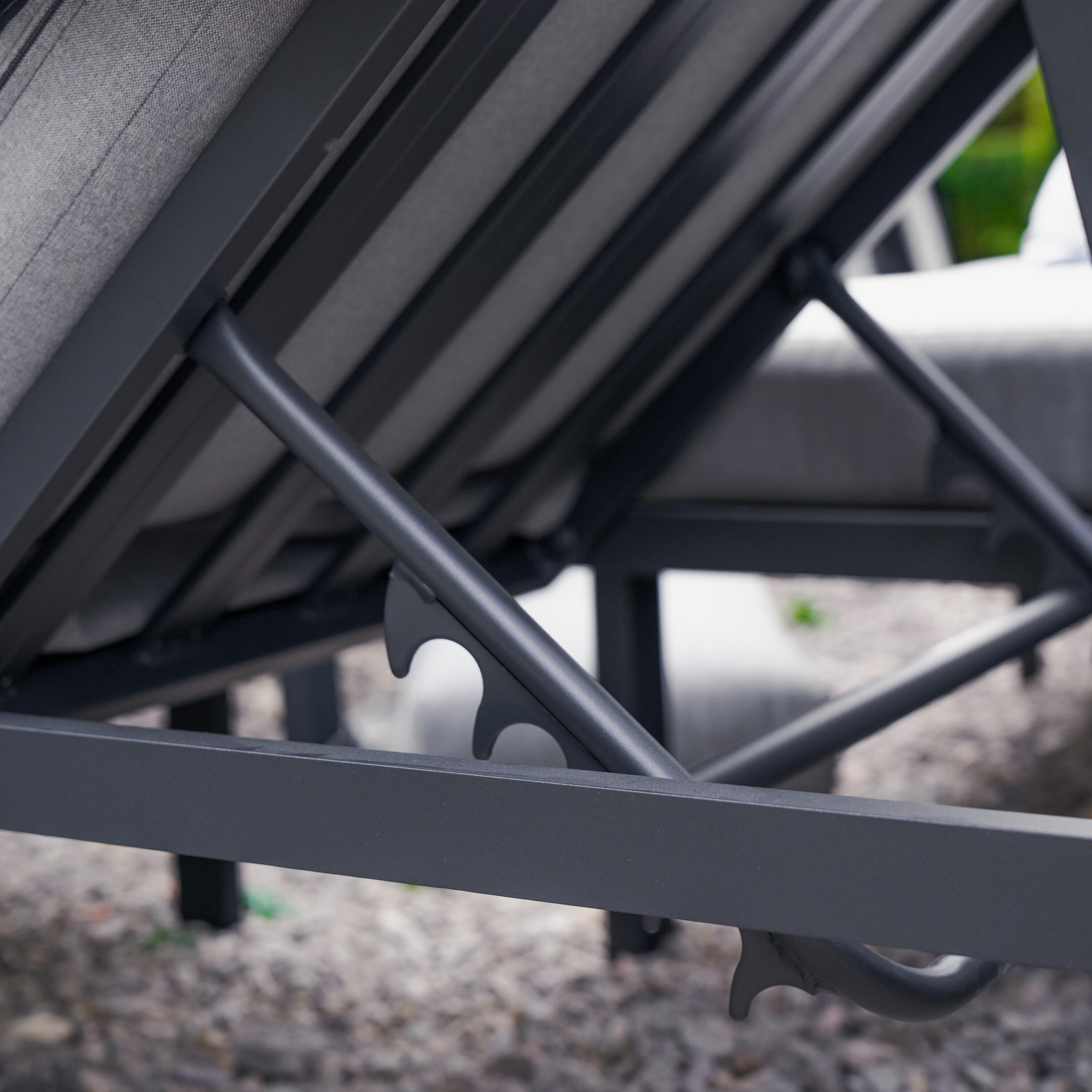 Meble ogrodowe zestaw Naxos II szare Naterial - 26