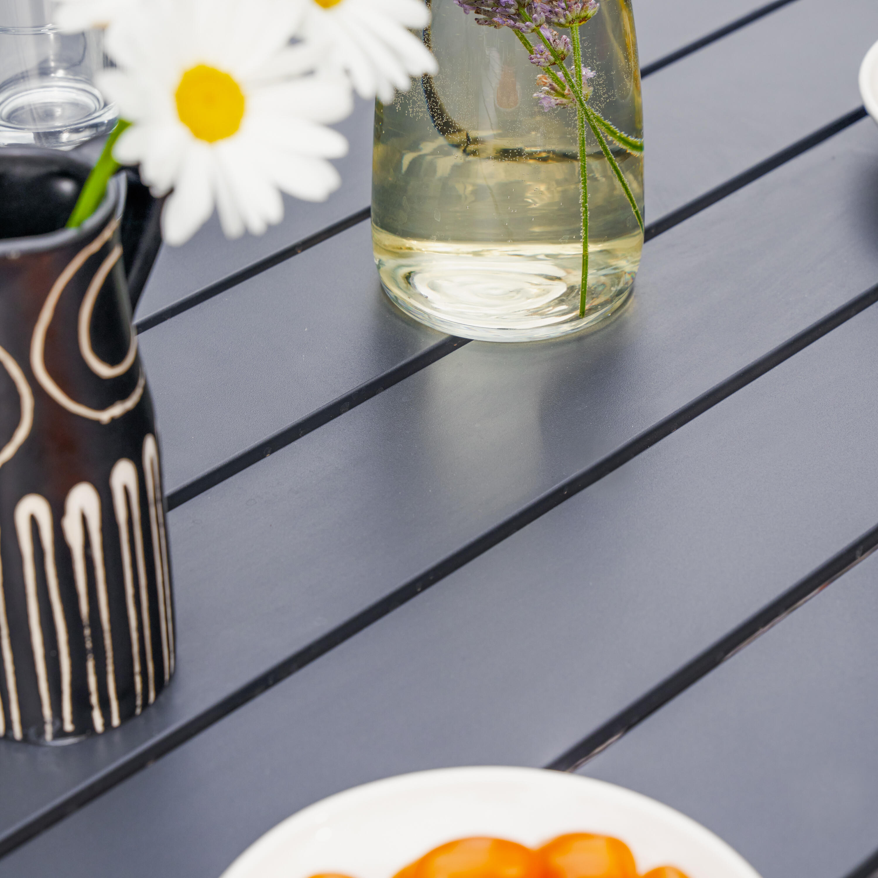 Meble ogrodowe zestaw Naxos II szare Naterial - 31