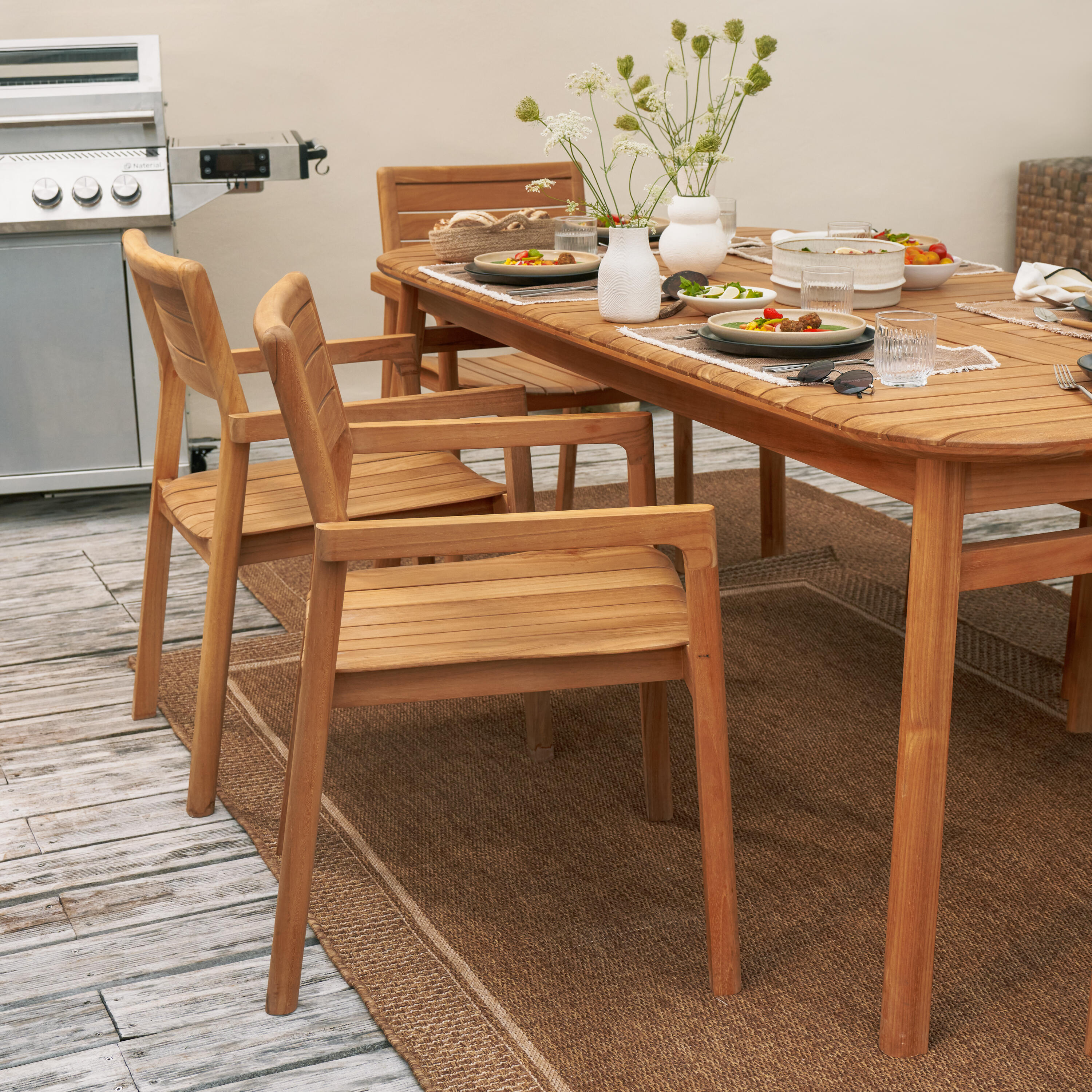 Tapete de exterior INSPIRE EMMA 160X230CM NATURAL - 25