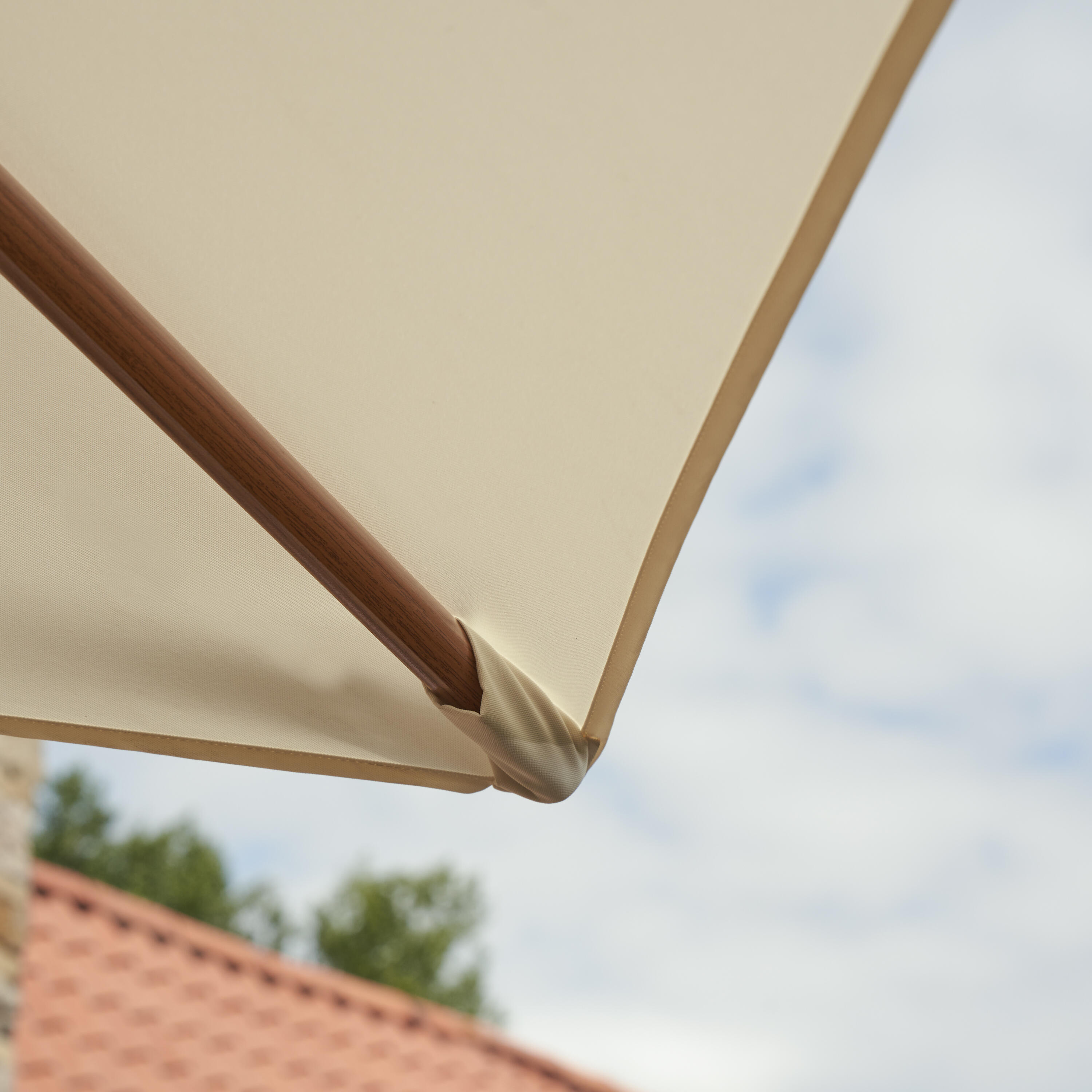 Chapéu de sol 290x390 cm branco Naterial - 5