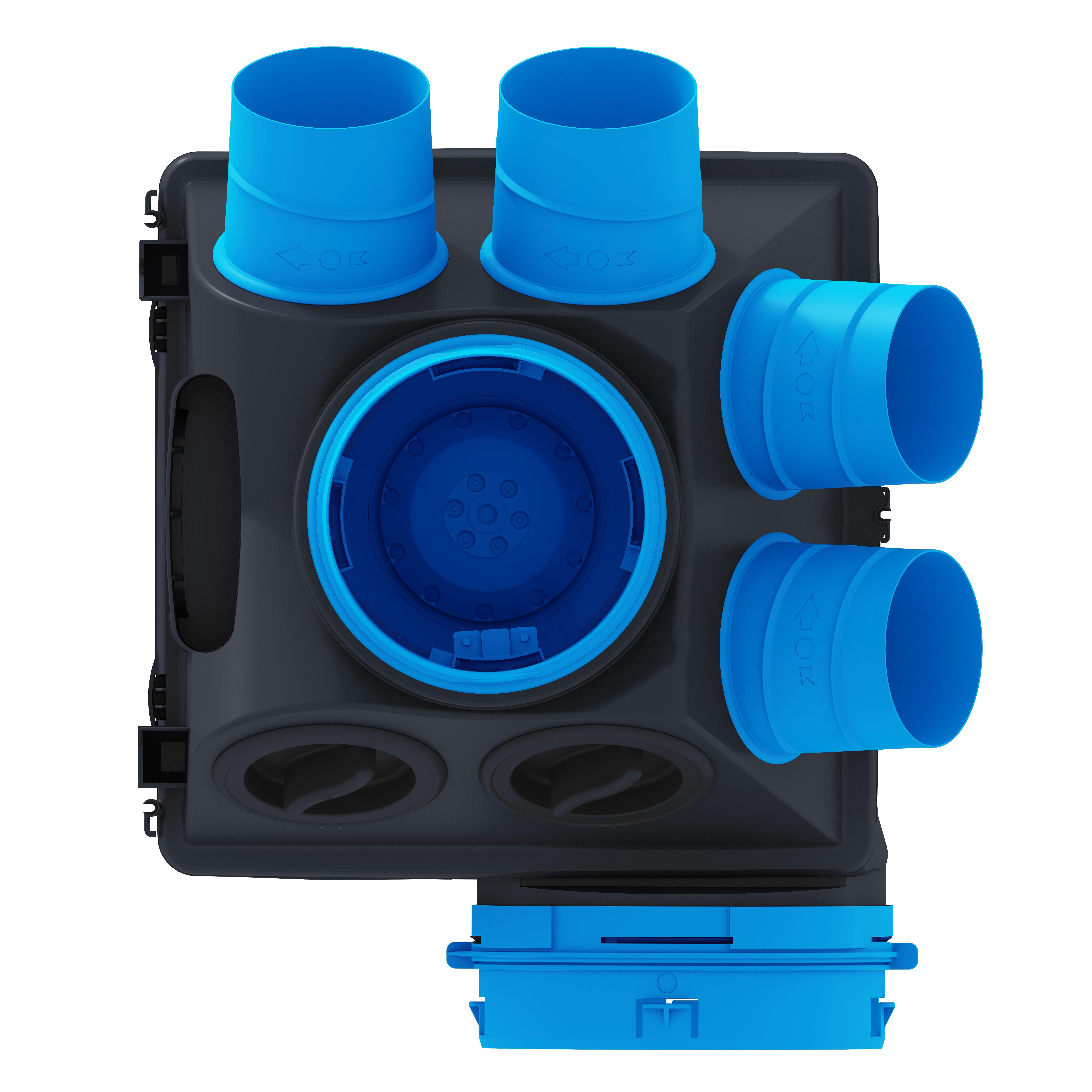 Kit VMC simple flux hygroréglable SAUTER Gauli classique - 6