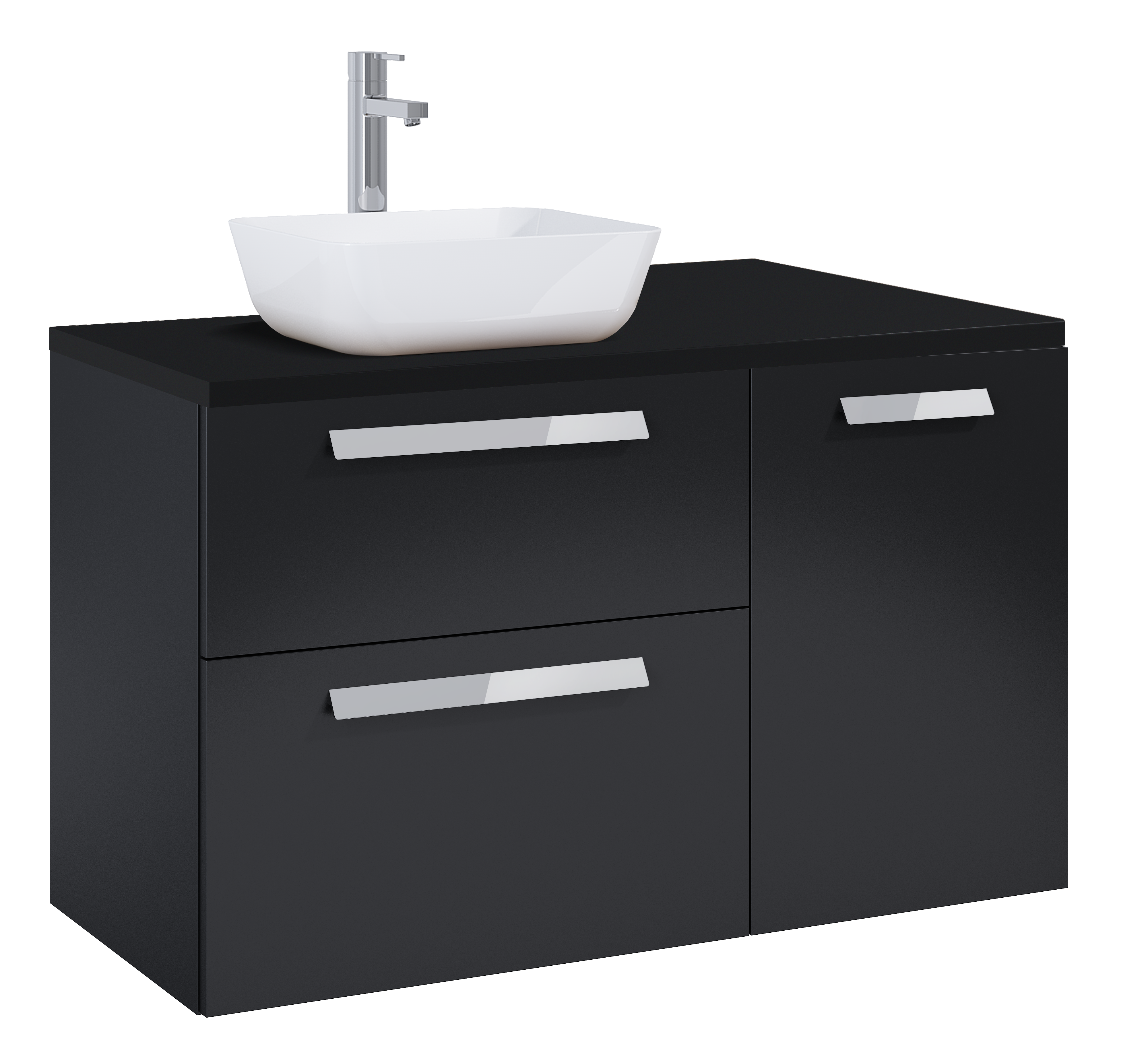 Umywalka ceramiczna nablatowa Suri 45 Sensea - 9