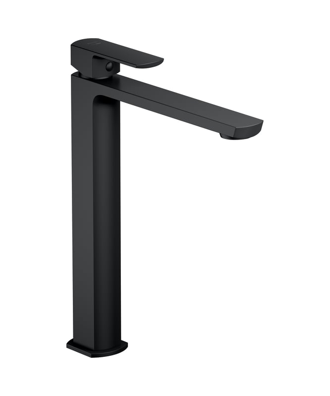 Bateria umywalkowa wysoka czarny Reel Cersanit