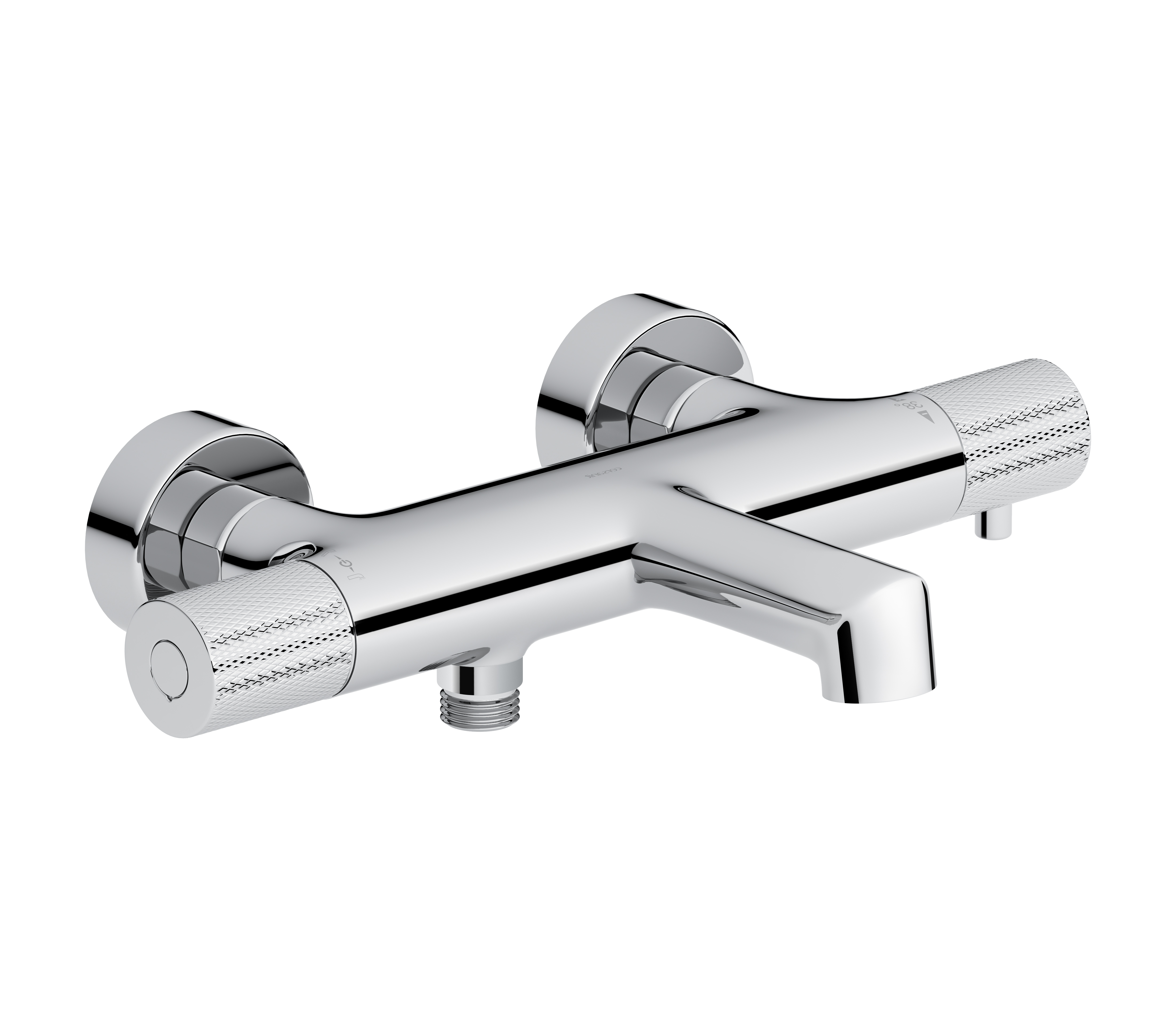 Bateria z termostatem chrom 4.5 cm Zen Cersanit
