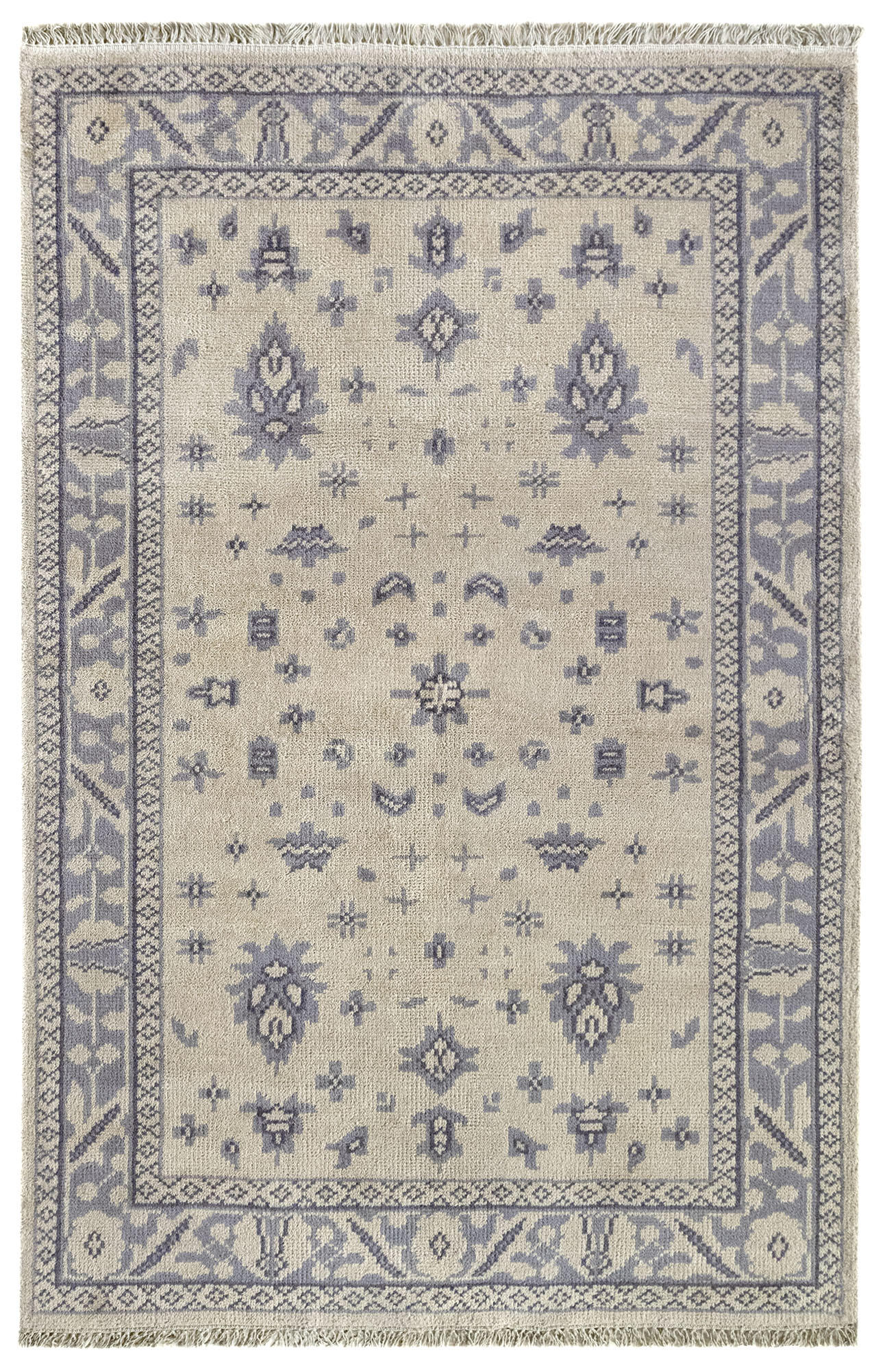 Alfombra lana ziba gris 160x230cm