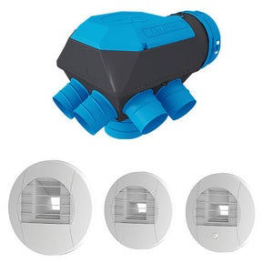 Kit VMC simple flux hygroréglable SAUTER Gauli basse consommation