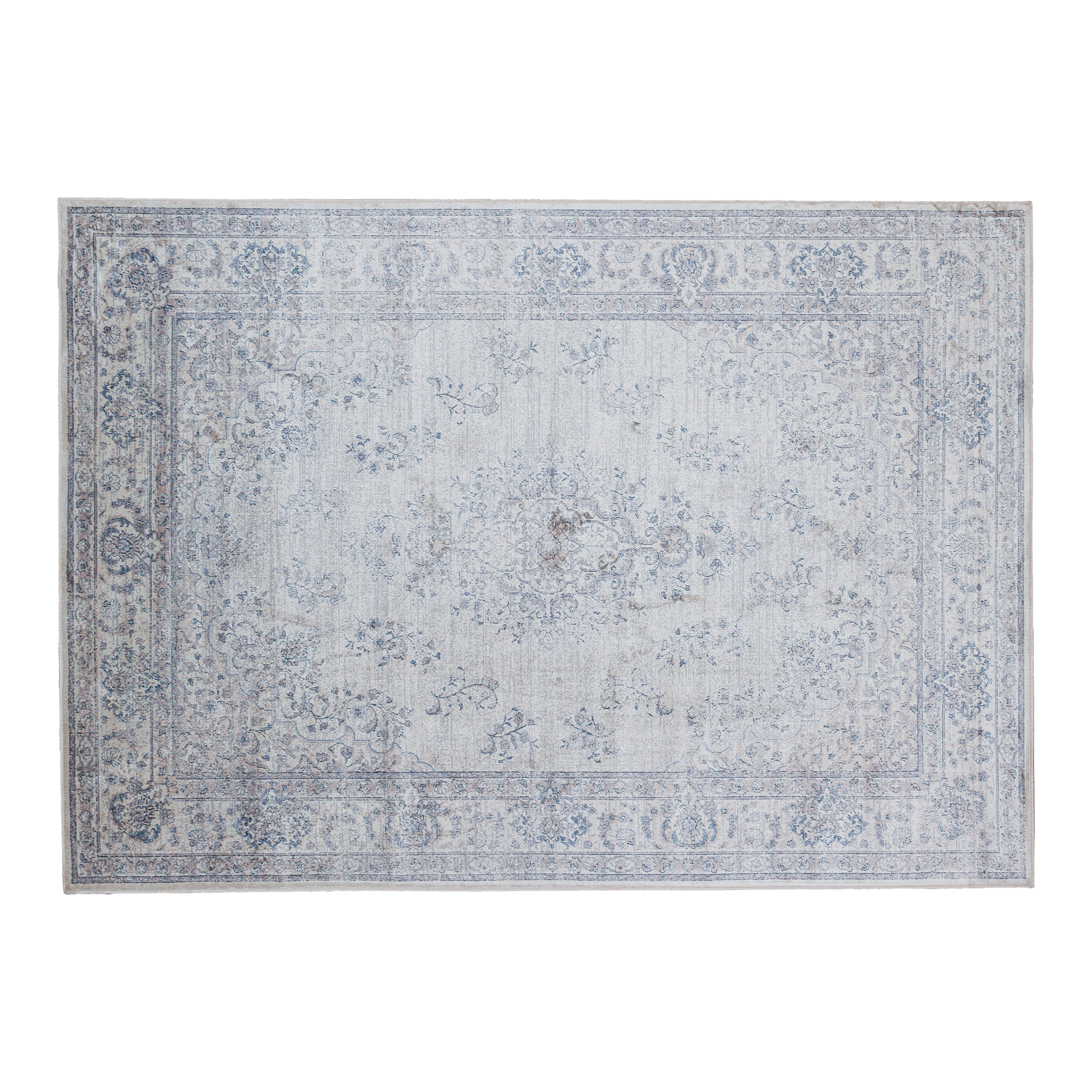 Alfombra viscosa inspire elista azul 160x230cm