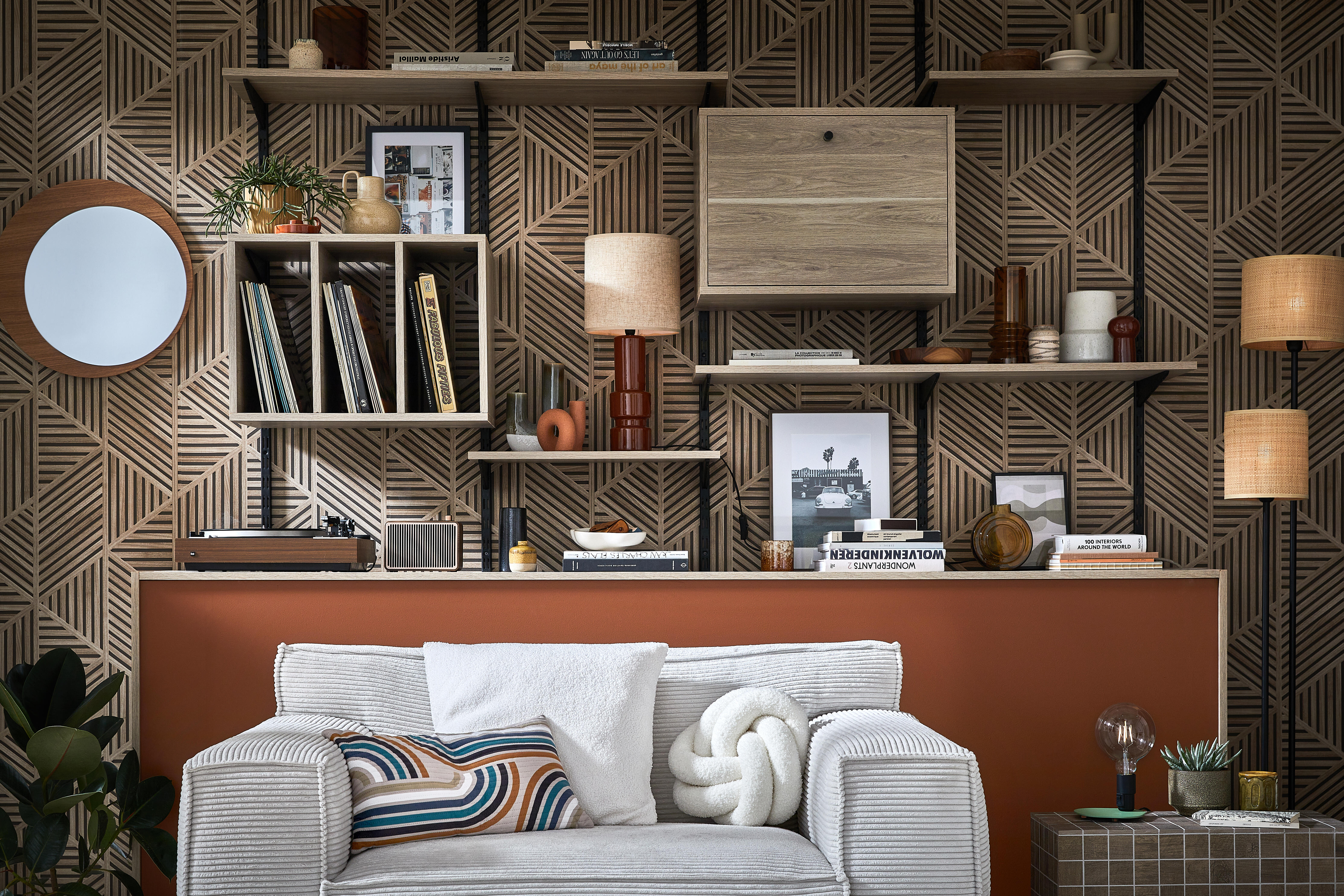 Lampadaire Carvi, acier, noir,  H.161 cm INSPIRE, E27 - 2