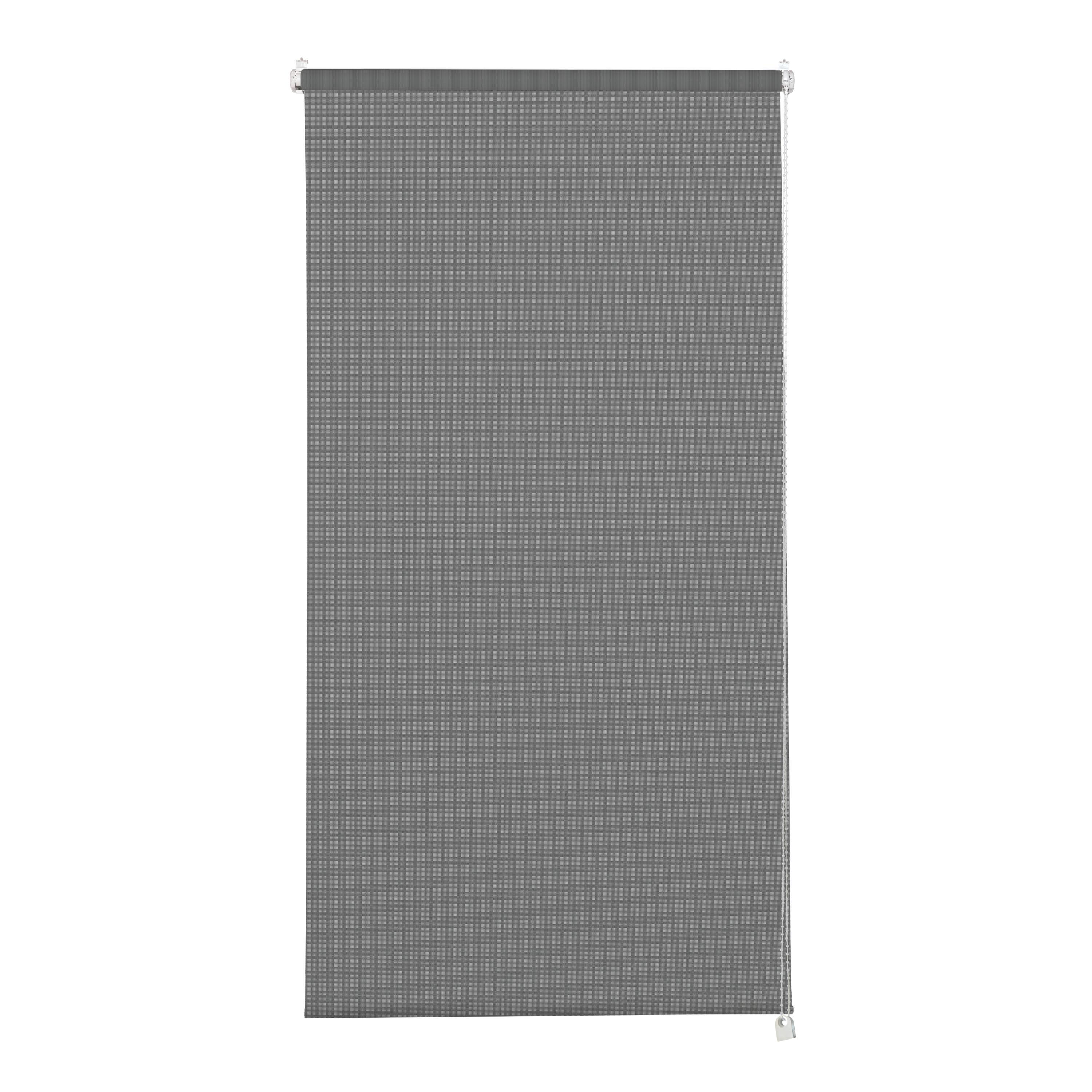Estore de rolo Screen Inspire 75 X 250 cm Pérola/cinza - 12