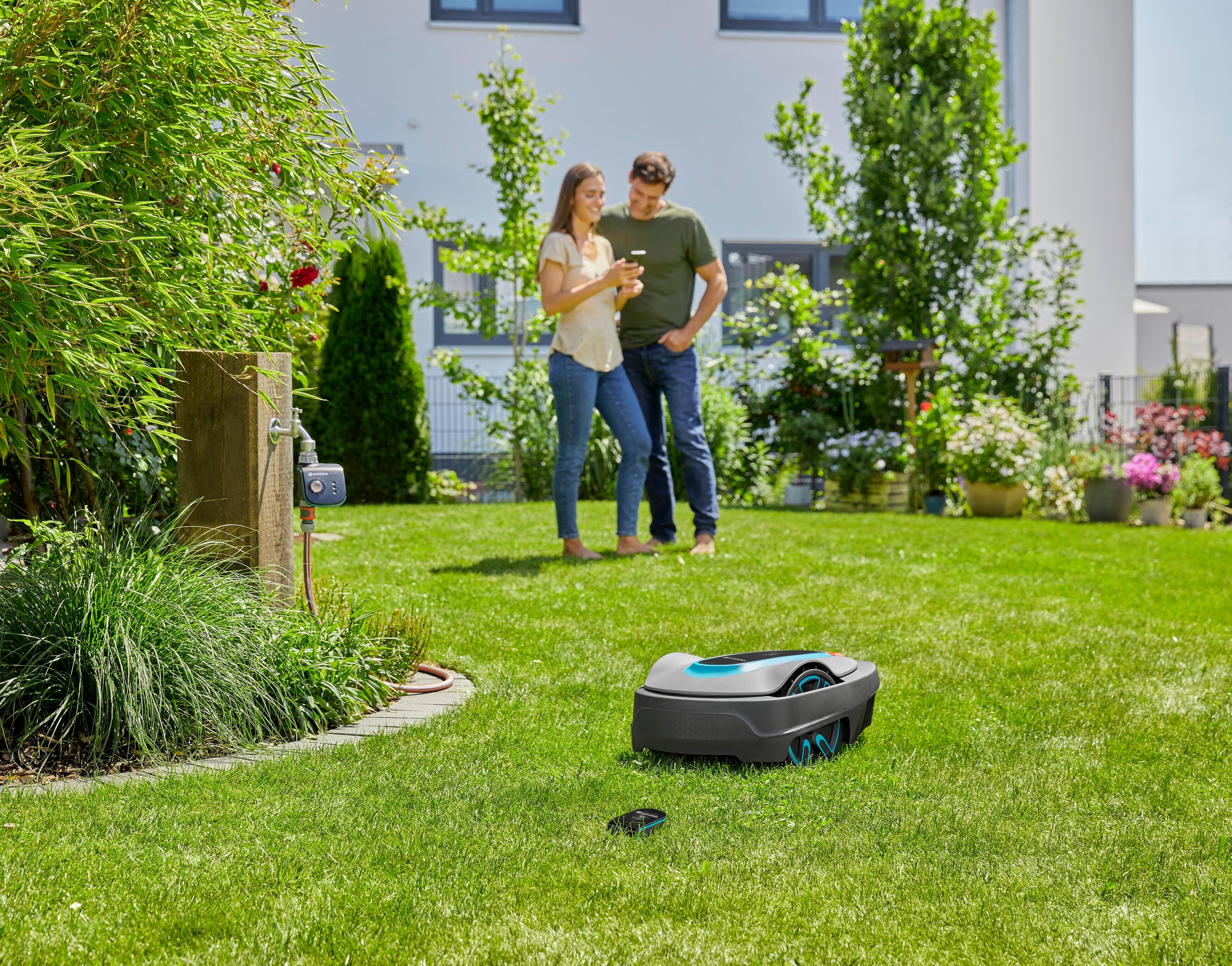 Sonde d'humidité Smart sensor 19040-20 GARDENA connectée, à piles - 11