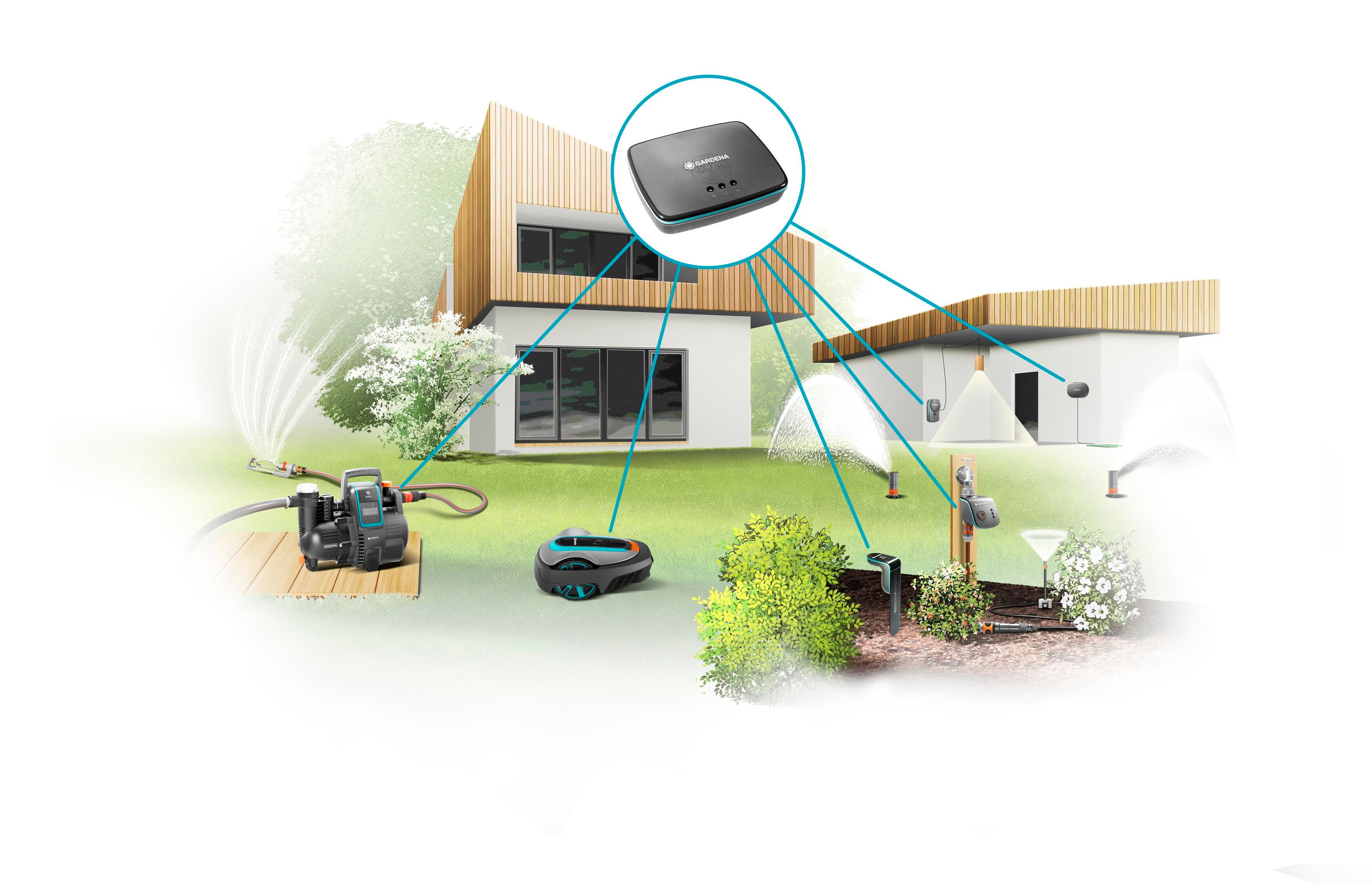 Sonde d'humidité Smart sensor 19040-20 GARDENA connectée, à piles - 4
