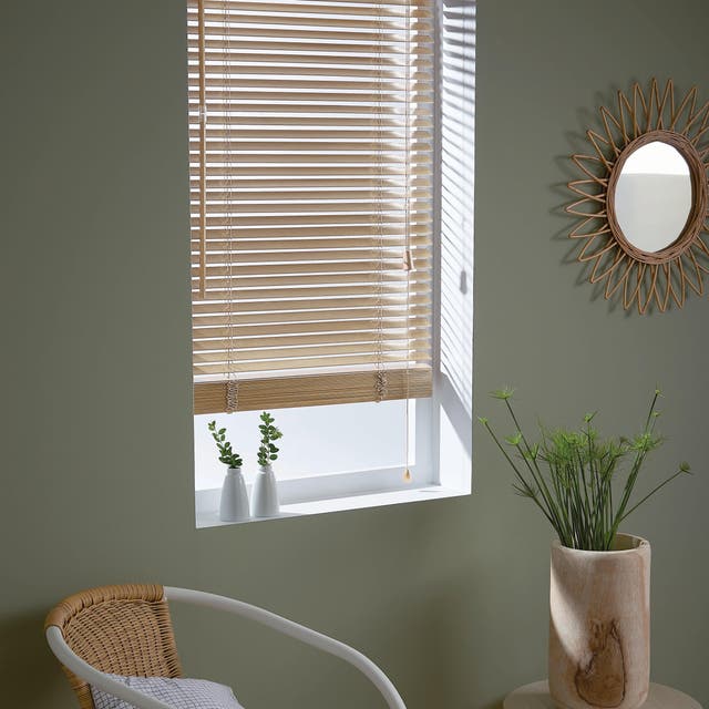 Veneziana INSPIRE Rush in legno, beige, 80x150 cm