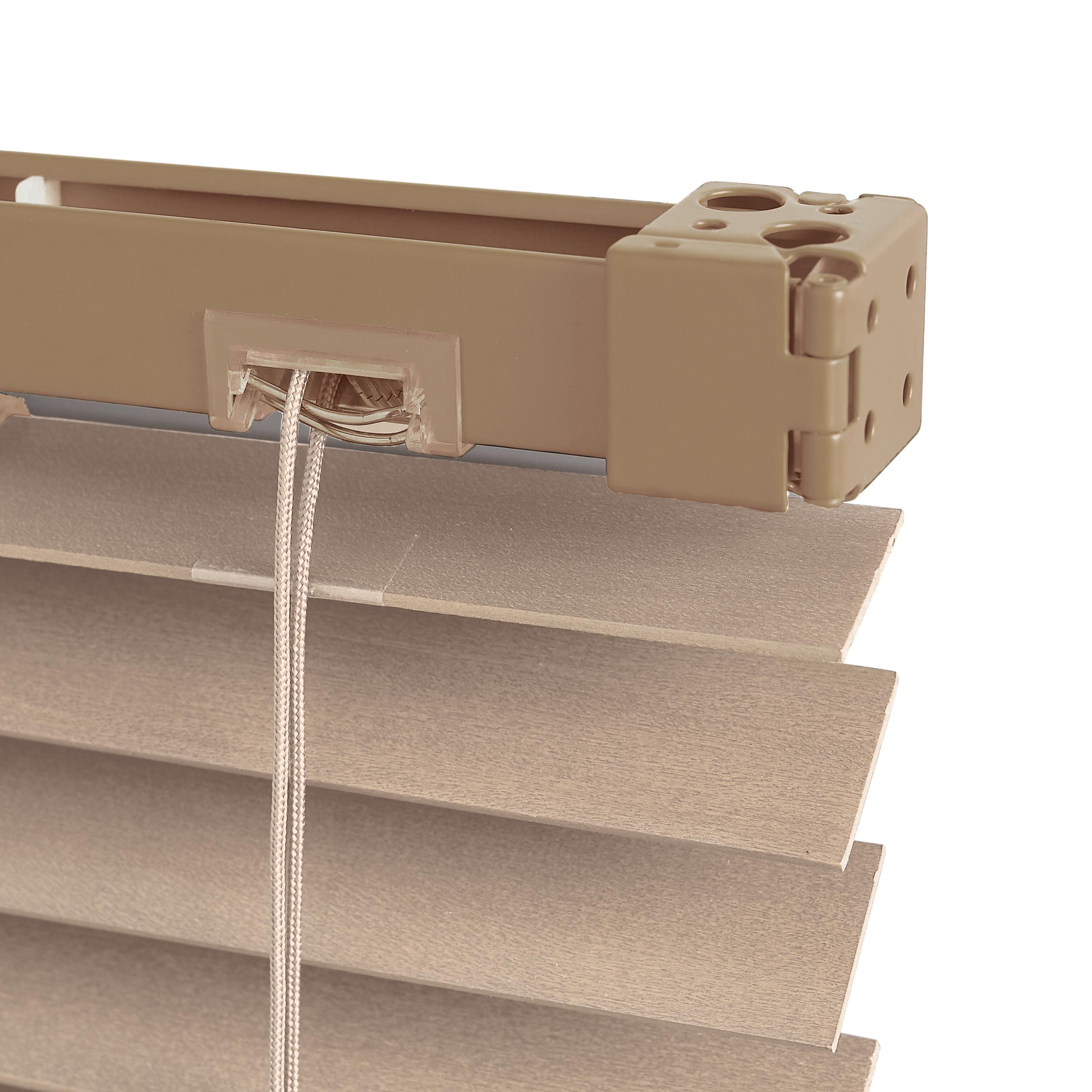 Estor veneciana Rushmore 120 x 150 de madera haya lama 27 cm INSPIRE a cordón - 4