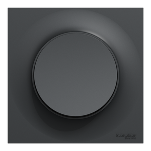 Interrupteur va-et-vient complet, SCHNEIDER ELECTRIC Odace, anthracite