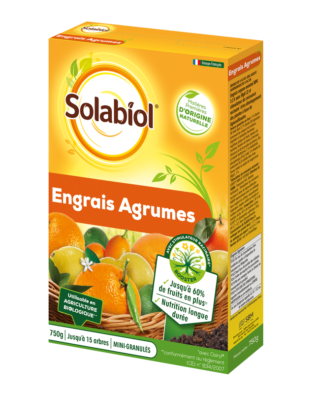Engrais agrumes SOLABIOL