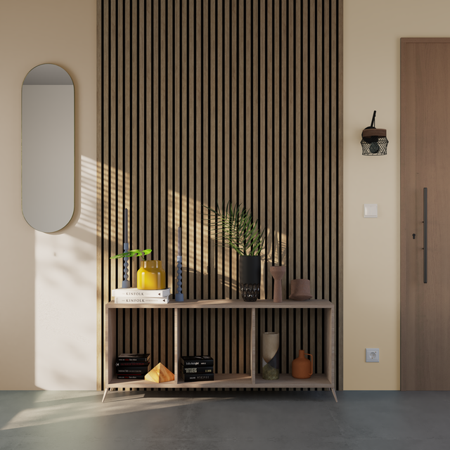 Pannello decorativo fonoassorbente Ravik ARTENS Rovere L 260 x L 30 cm, Sp 19 mm