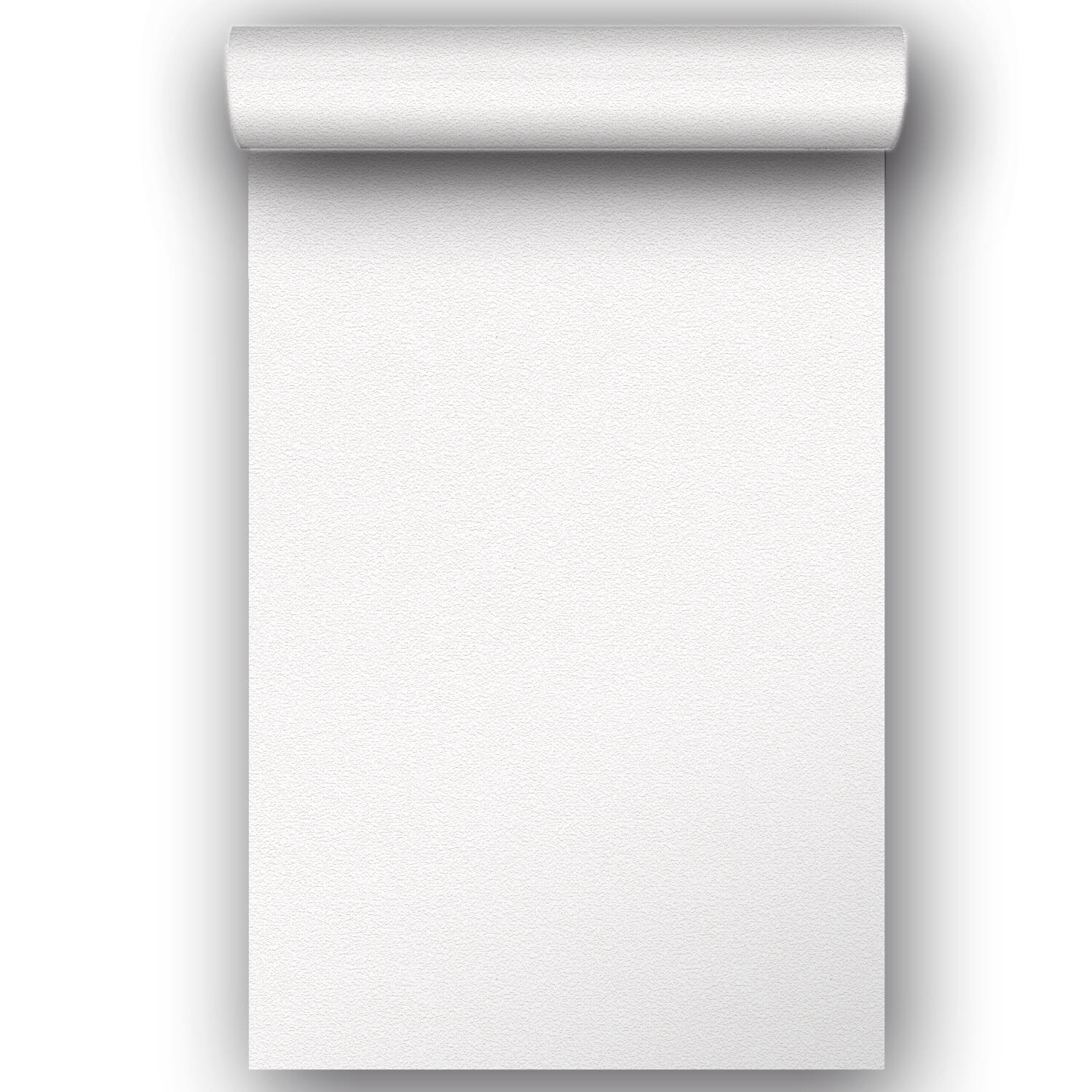 Papel pintado vinilo aplicación cola en pared Liso Efecto pintura pablo blanco  INSPIRE 53cmx10.05m limpìeza con paño húmedo - 10