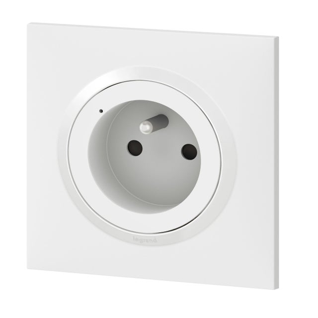 Lot de 3 prises de courant connectées Dooxie with Netatmo complet blanc