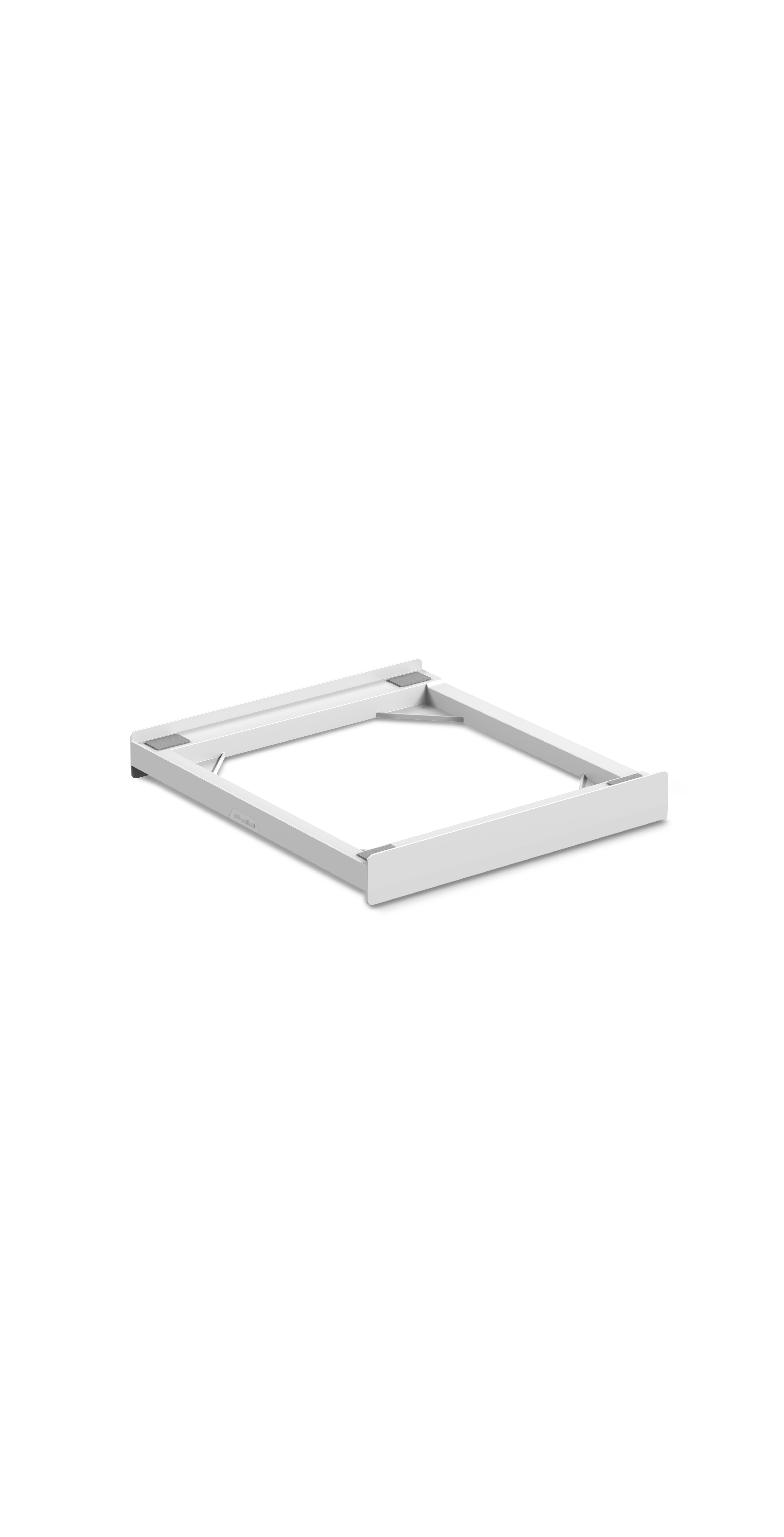Meliconi Base Torre Slim L45, Kit Di Sovrapposizione Lavatrice Asciugatrice Universale, Supporto - Foto 5