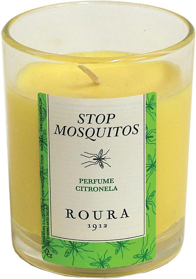 Vela citronela cristal