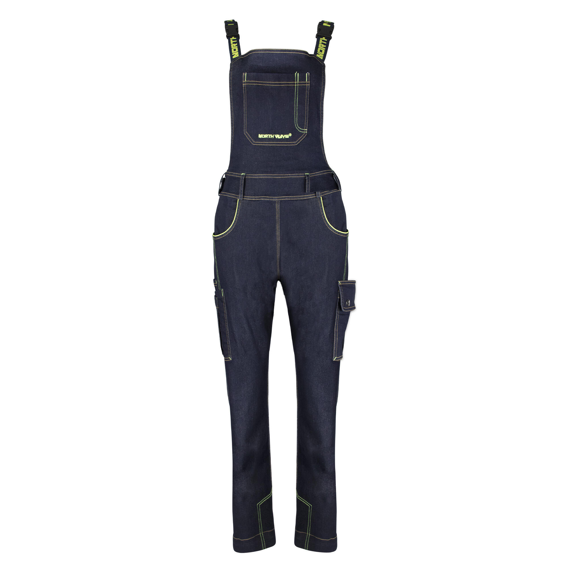 Salopette de travail Manea xxl NINE WORTHS bleu, taille 44 - 2