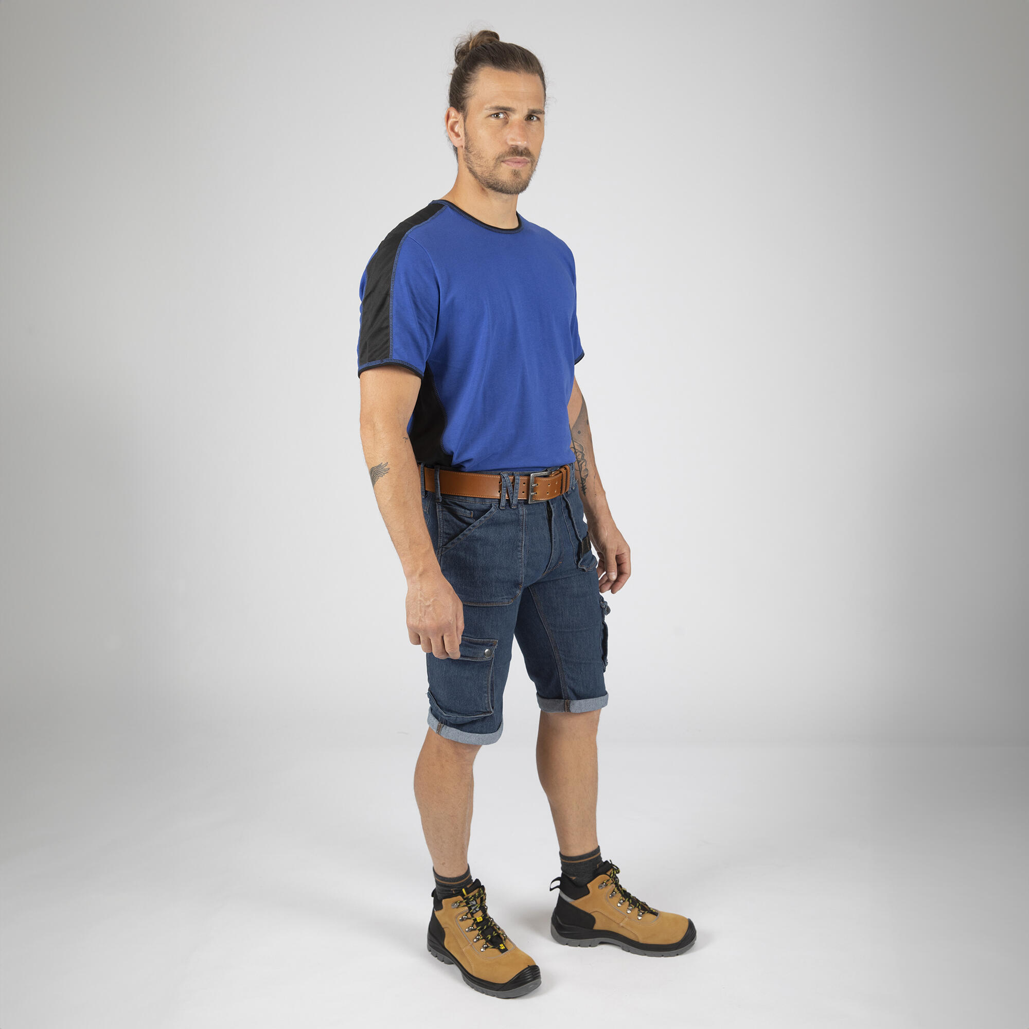 Bermuda 1385-noir-56 NINE WORTHS bleu clair, taille 40 - 4