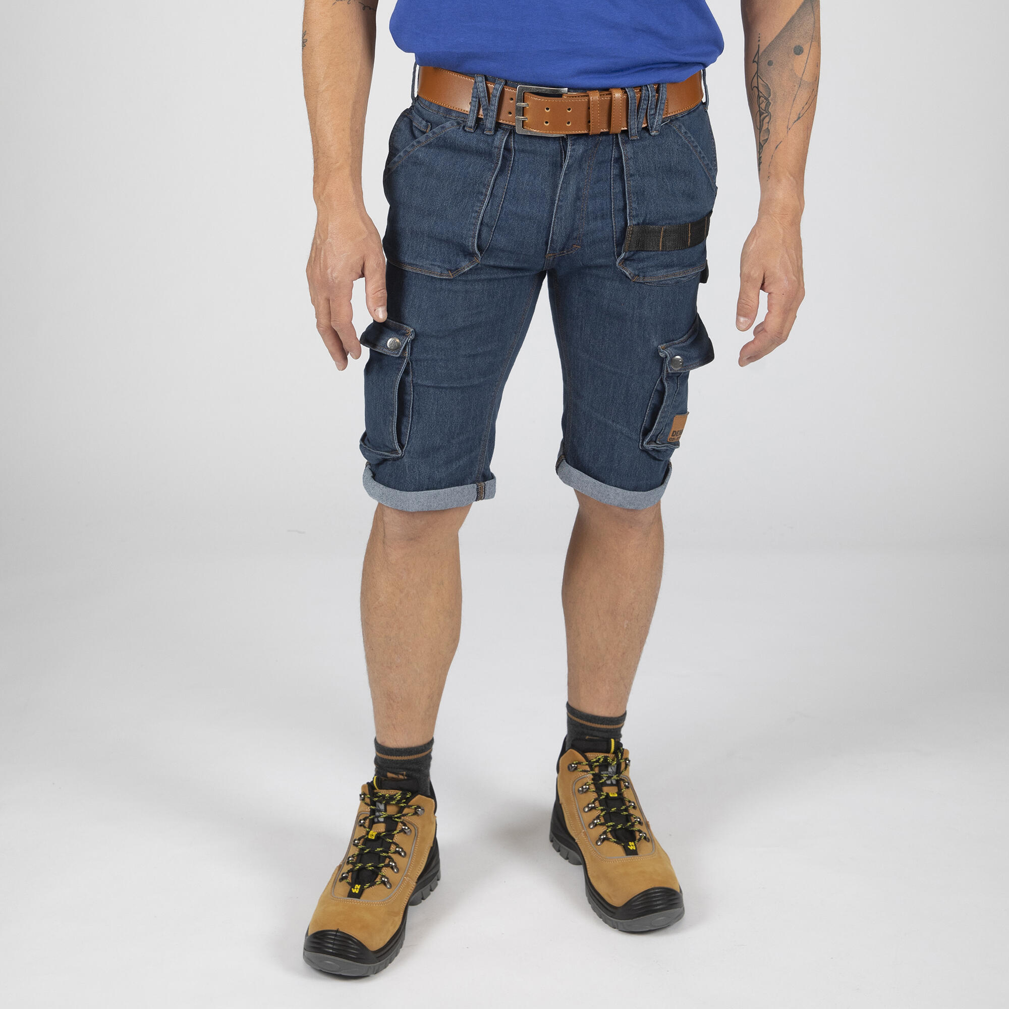 Bermuda 1385-noir-56 NINE WORTHS bleu clair, taille 40 - 5