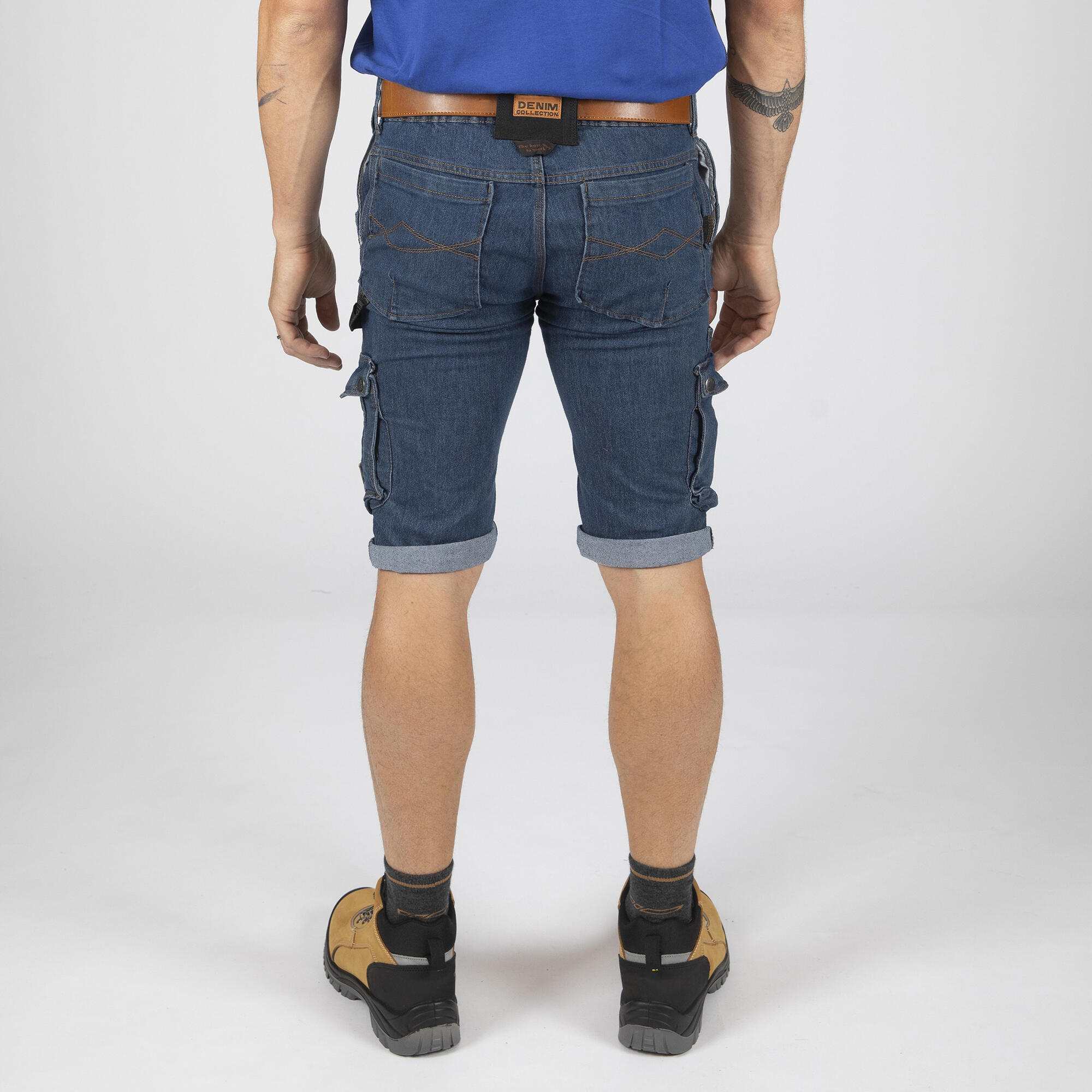 Bermuda 1385-noir-56 NINE WORTHS bleu clair, taille 40 - 7