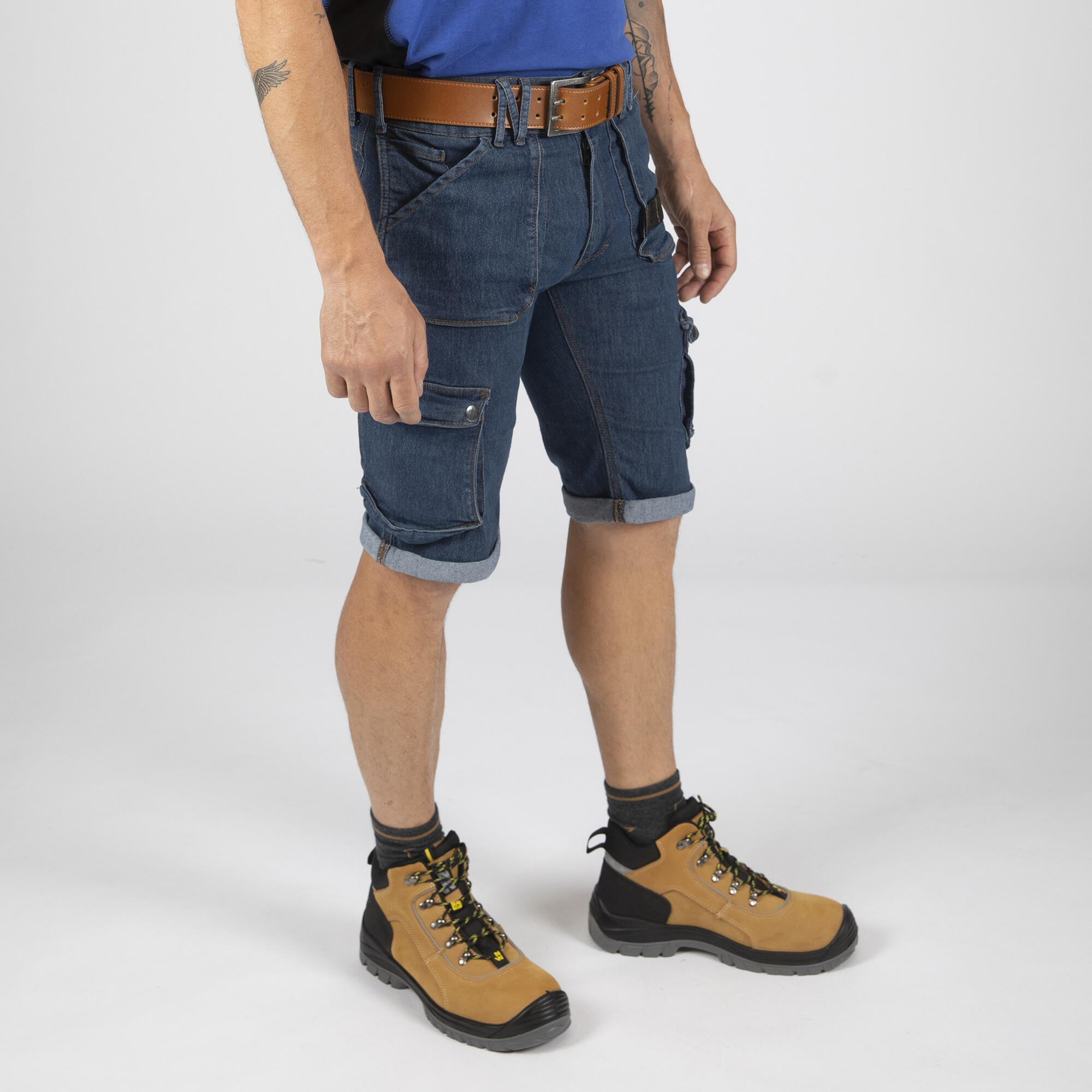 Bermuda 1385-noir-56 NINE WORTHS bleu clair, taille 40 - 6