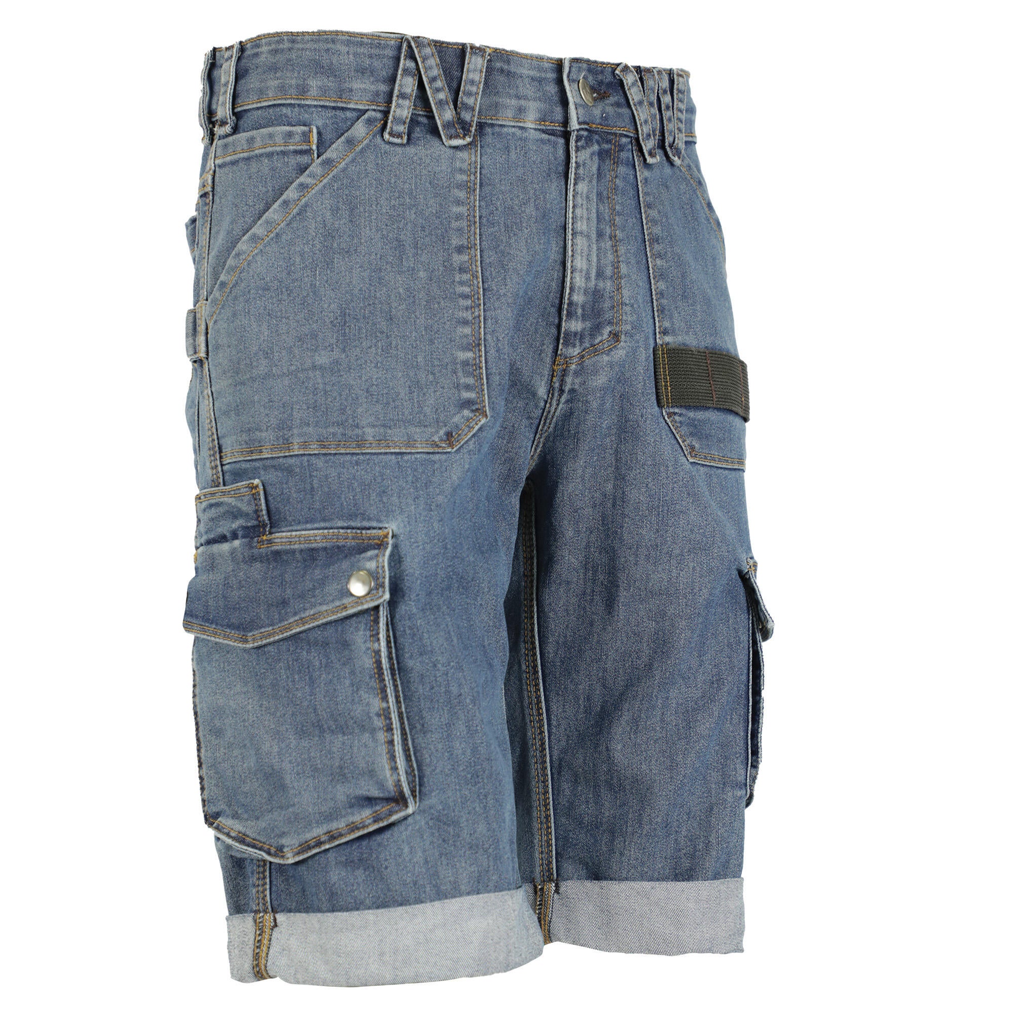 Bermuda 1385-noir-56 NINE WORTHS bleu clair, taille 40 - 3