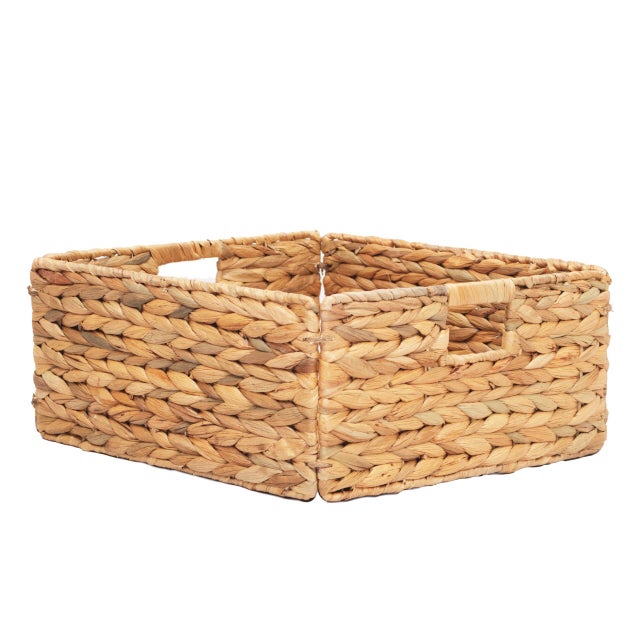 Panier SPACEO Kub Jacinthe d'eau H.14 x l.31 x P.31 cm