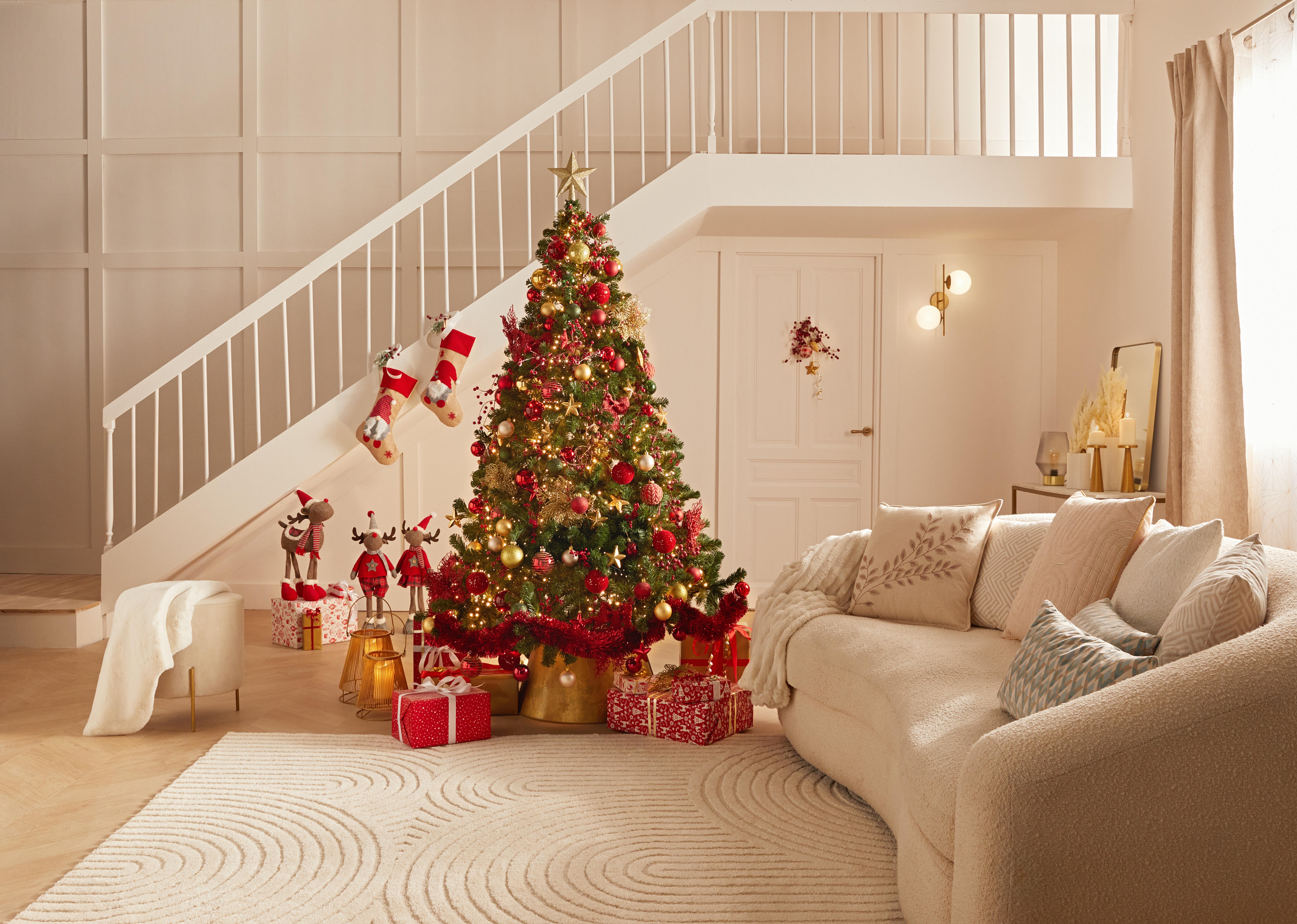 Decoración navideña en blanco y plata. Navidad 2023-2024.  Decoracion arbol  de navidad, Árboles de navidad blancos, Decoracion de arboles