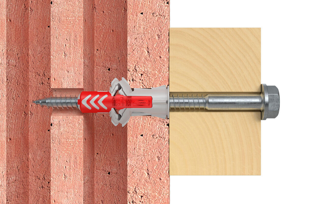 10 tacos + tornillos multimaterial FISCHER DUOPOWER , ø 10 x L. 50 mm - 8