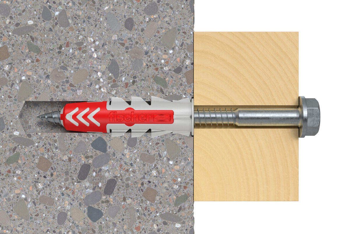 10 tacos + tornillos multimaterial FISCHER DUOPOWER , ø 10 x L. 50 mm - 7