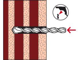 10 tacos + tornillos multimaterial FISCHER DUOPOWER , ø 10 x L. 50 mm - 10