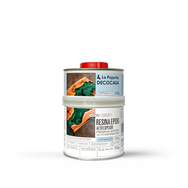 Resina epoxi alto espesor 700gr