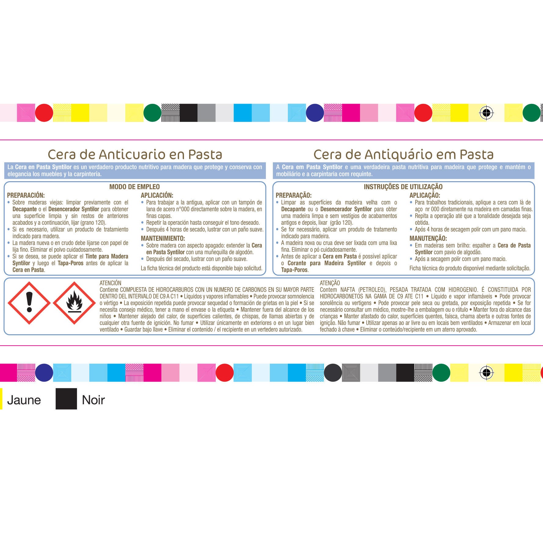 Cera relleno SYNTILOR 30 gr cerezo gris - 4