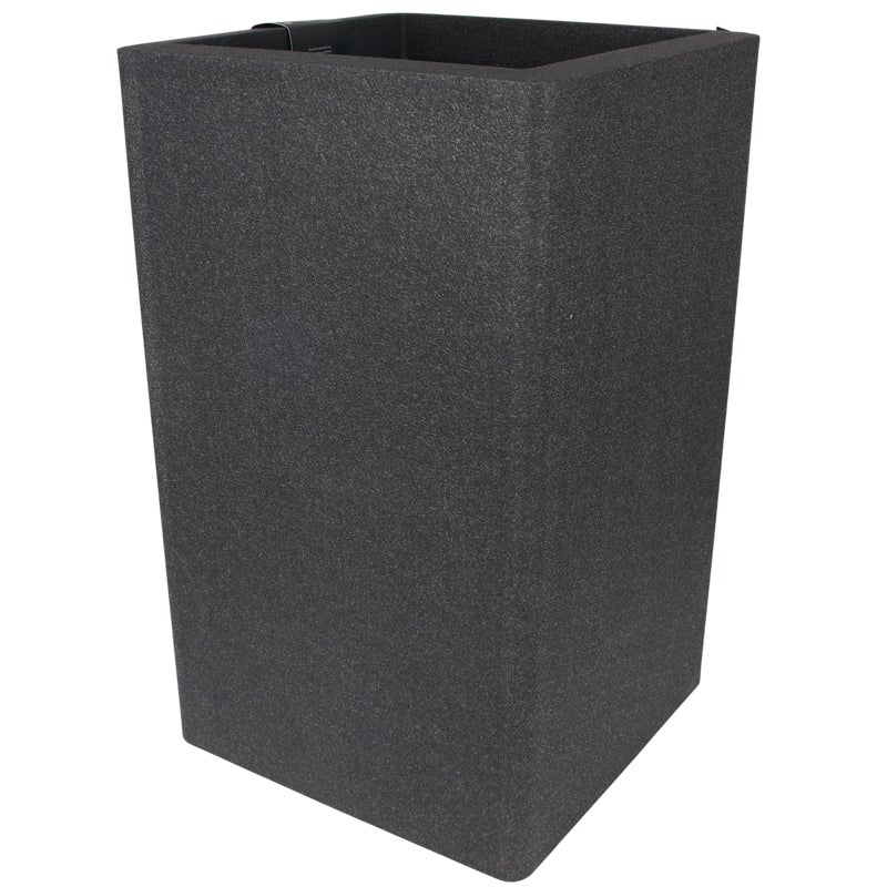 Donica IQ Square 62x38cm czarna Cermax