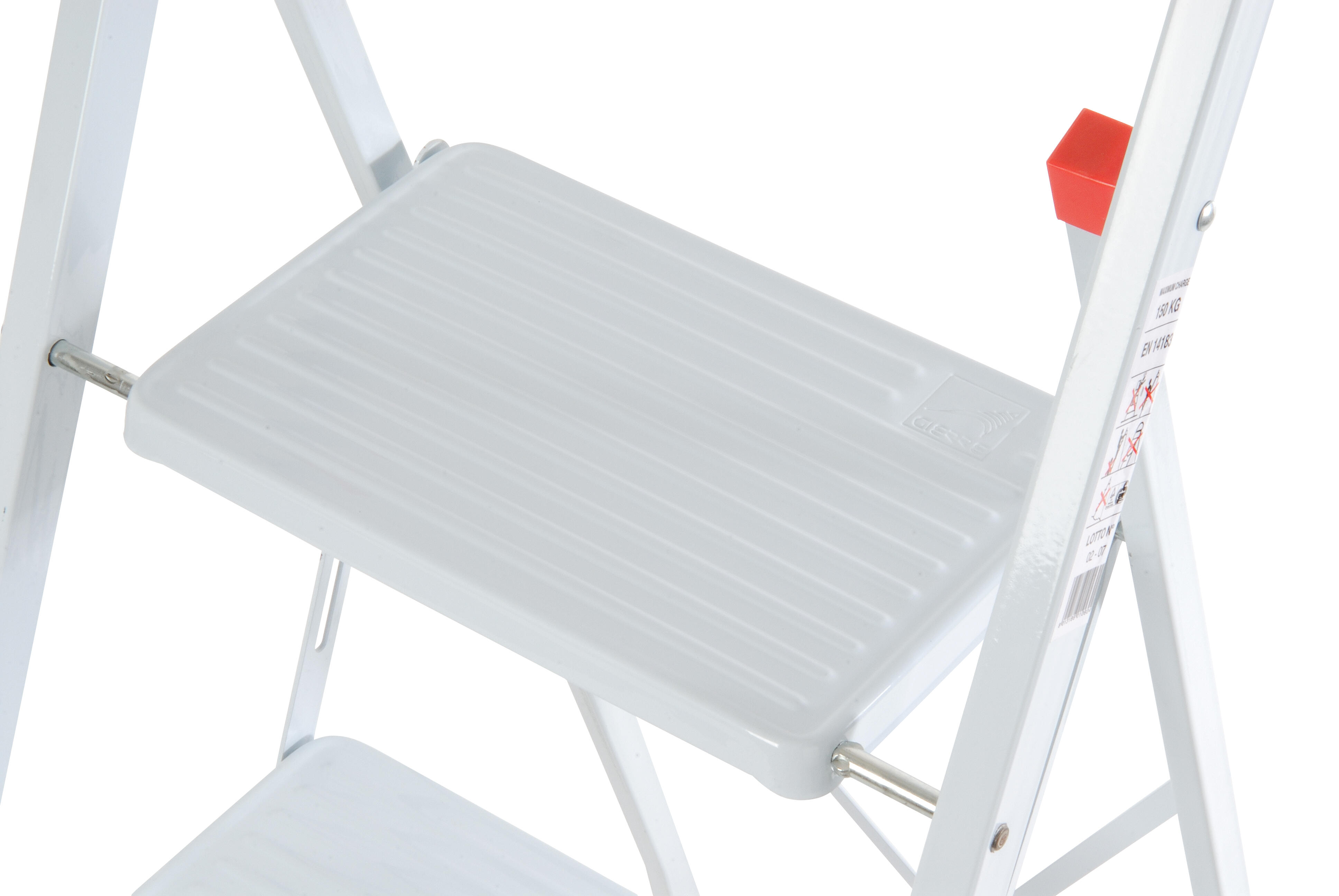 Scaletta GIERRE Sempreutile in acciaio 4 gradini 150 kg - 2