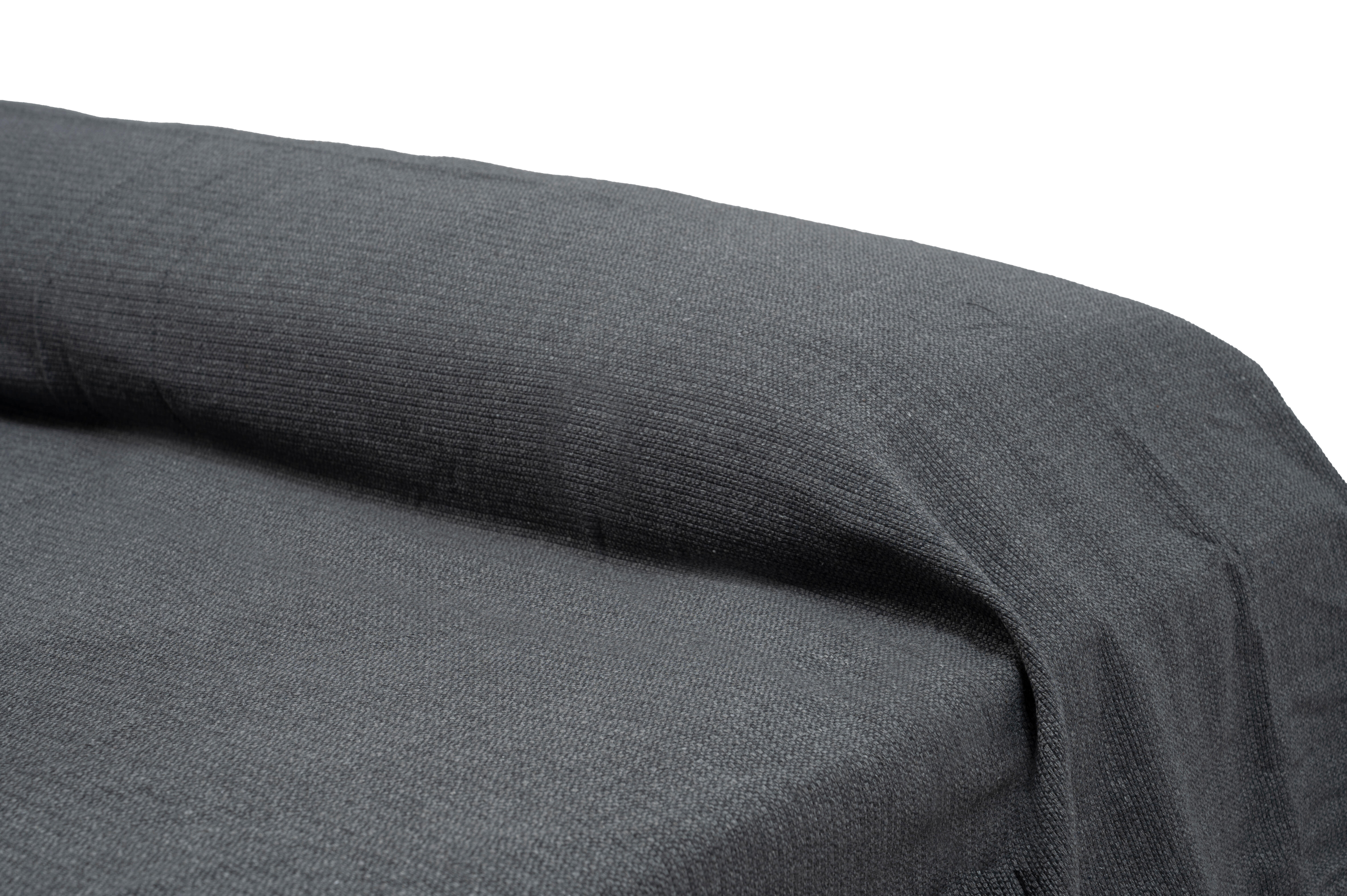 Colcha de cama Calpe algodón plomo para cama de 90 cm - 3