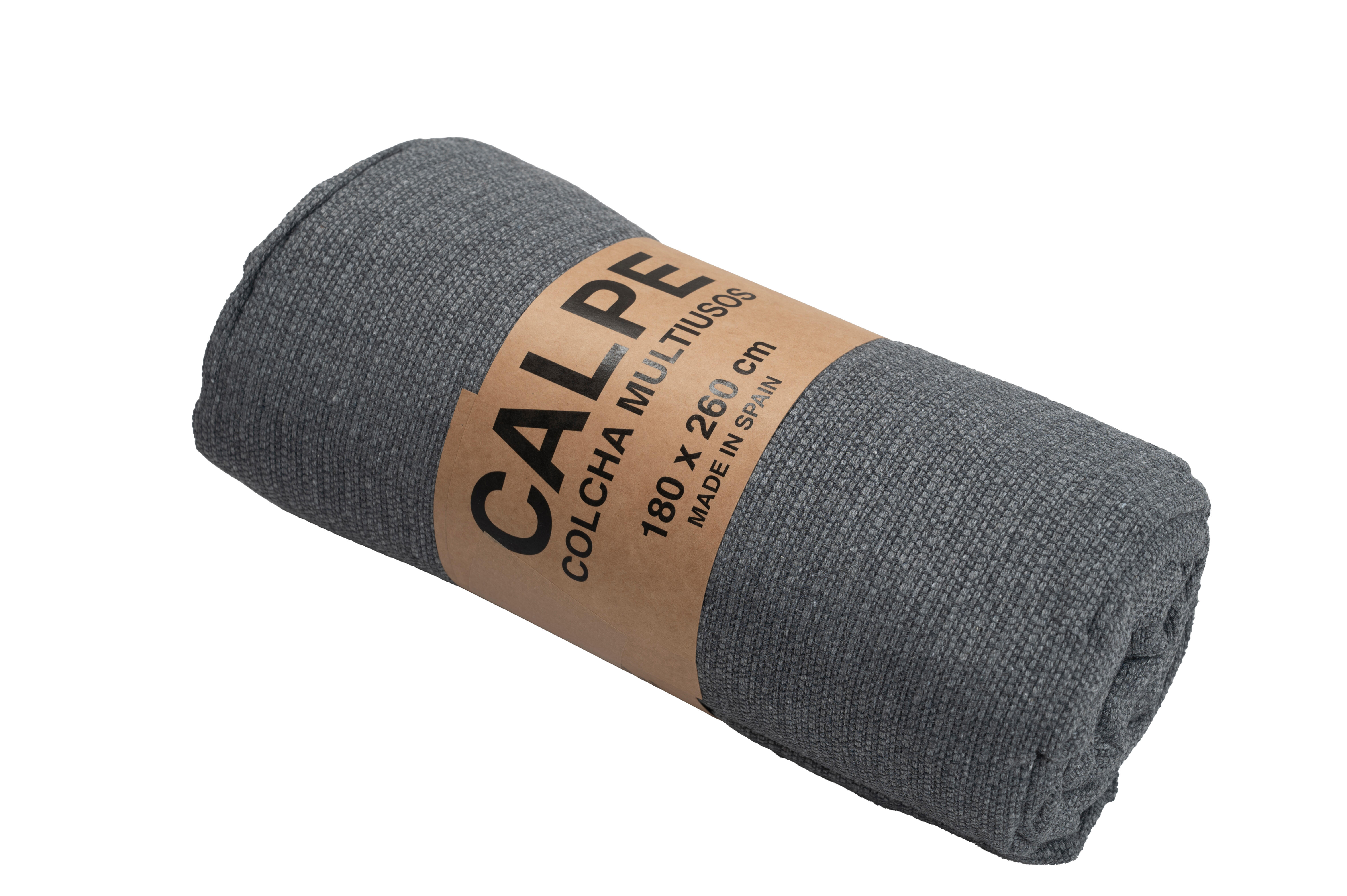 Colcha de cama Calpe algodón plomo para cama de 90 cm - 9
