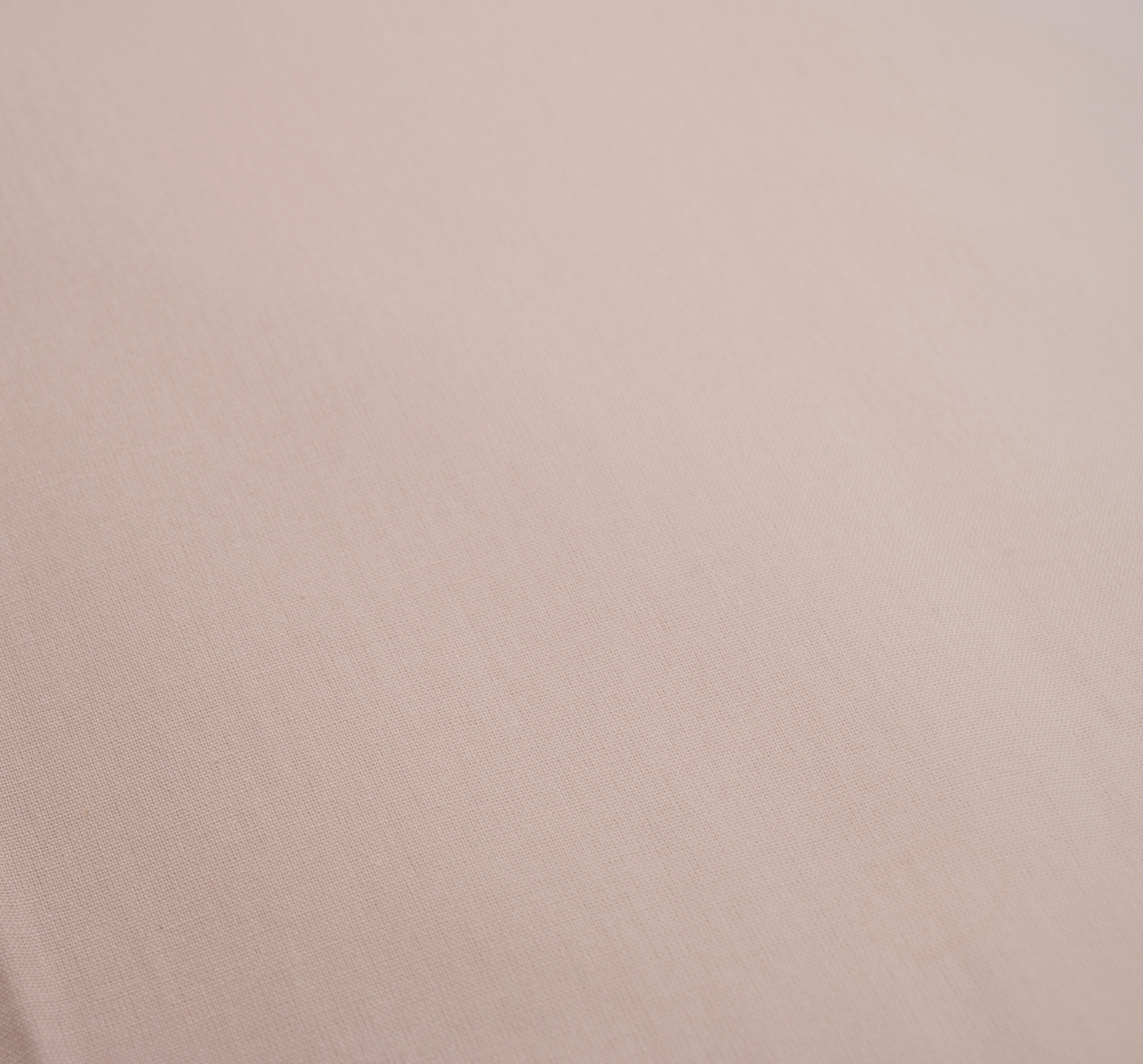 Funda de almohada   algodón 144 hilos rosa palo 45 x 110 cm - 5