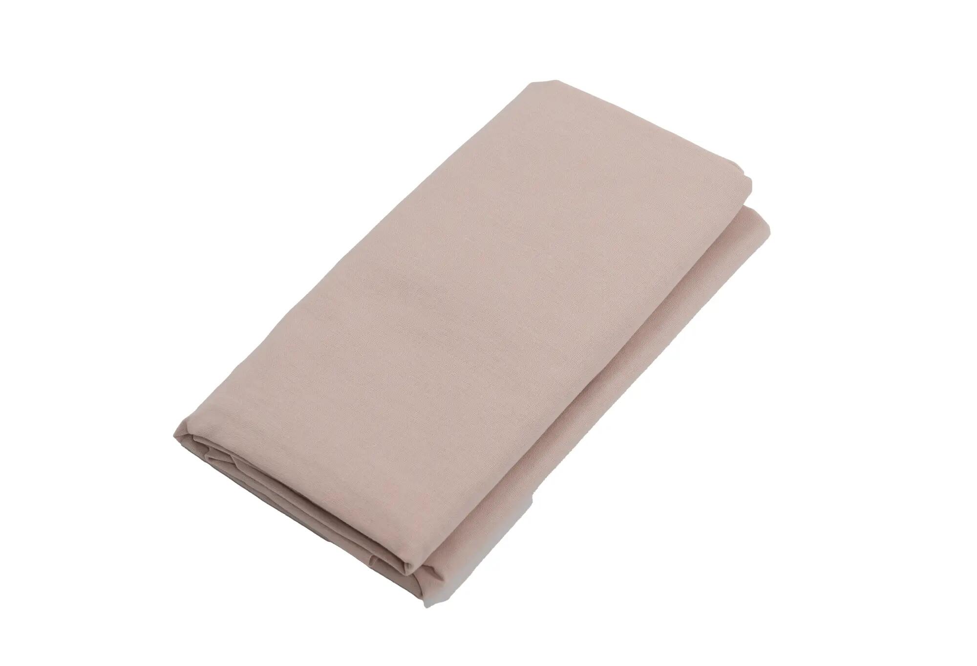 Funda para cuadrante de cama   algodón 144 hilos Esencial rosa palo 60 x 60 cm - 3