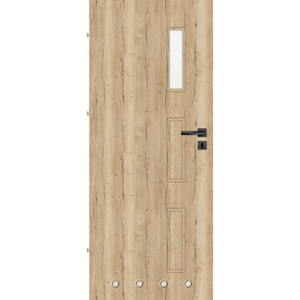 Drzwi wewnętrzne łazienkowe Mars dąb halifax 80 lewe Nawadoor