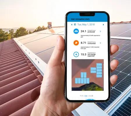 mockup application panneaux solaire enphase - 5