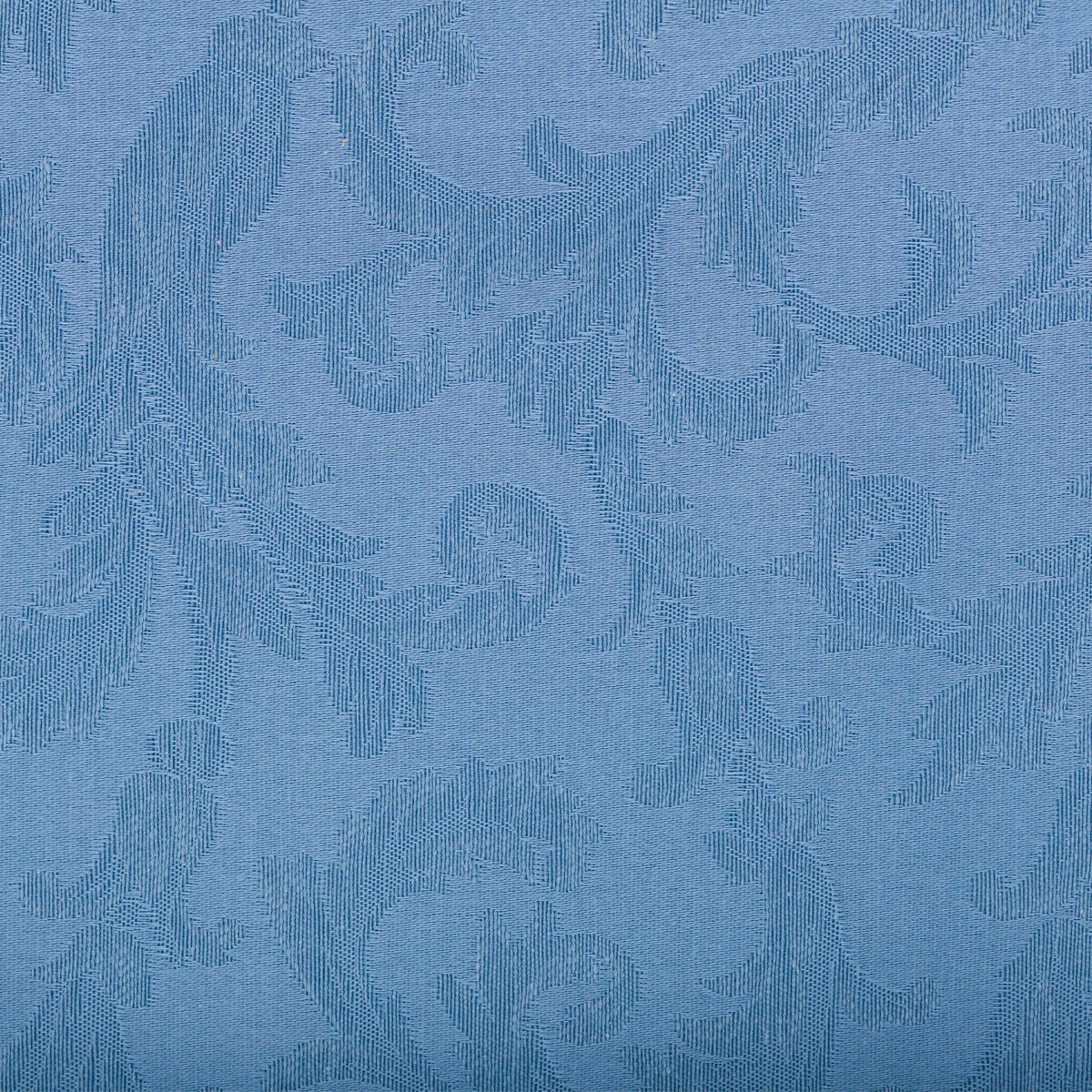 Tessuto al metro jacquard coprente Vanessa celeste 335 cm, adatto