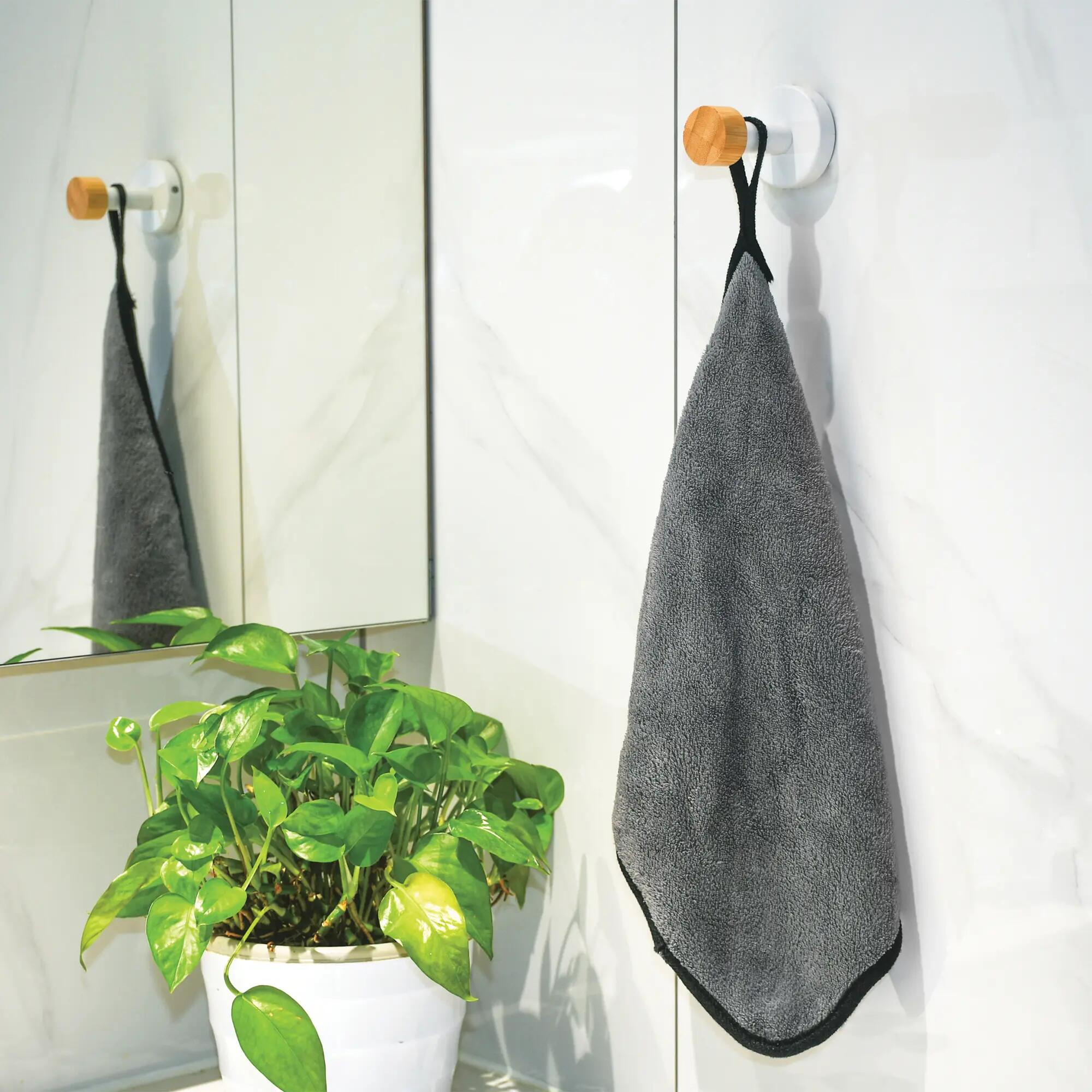 Patère à visser blanc Iana - 3