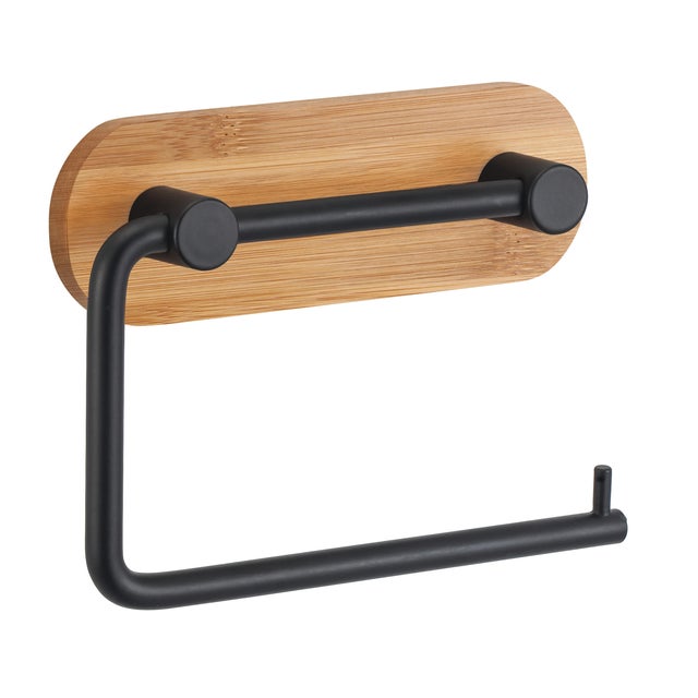 Dérouleur papier WC Yono noir