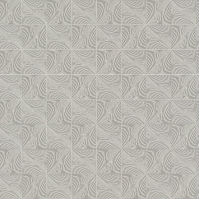 Papier peint intissé Santal carreaux taupe