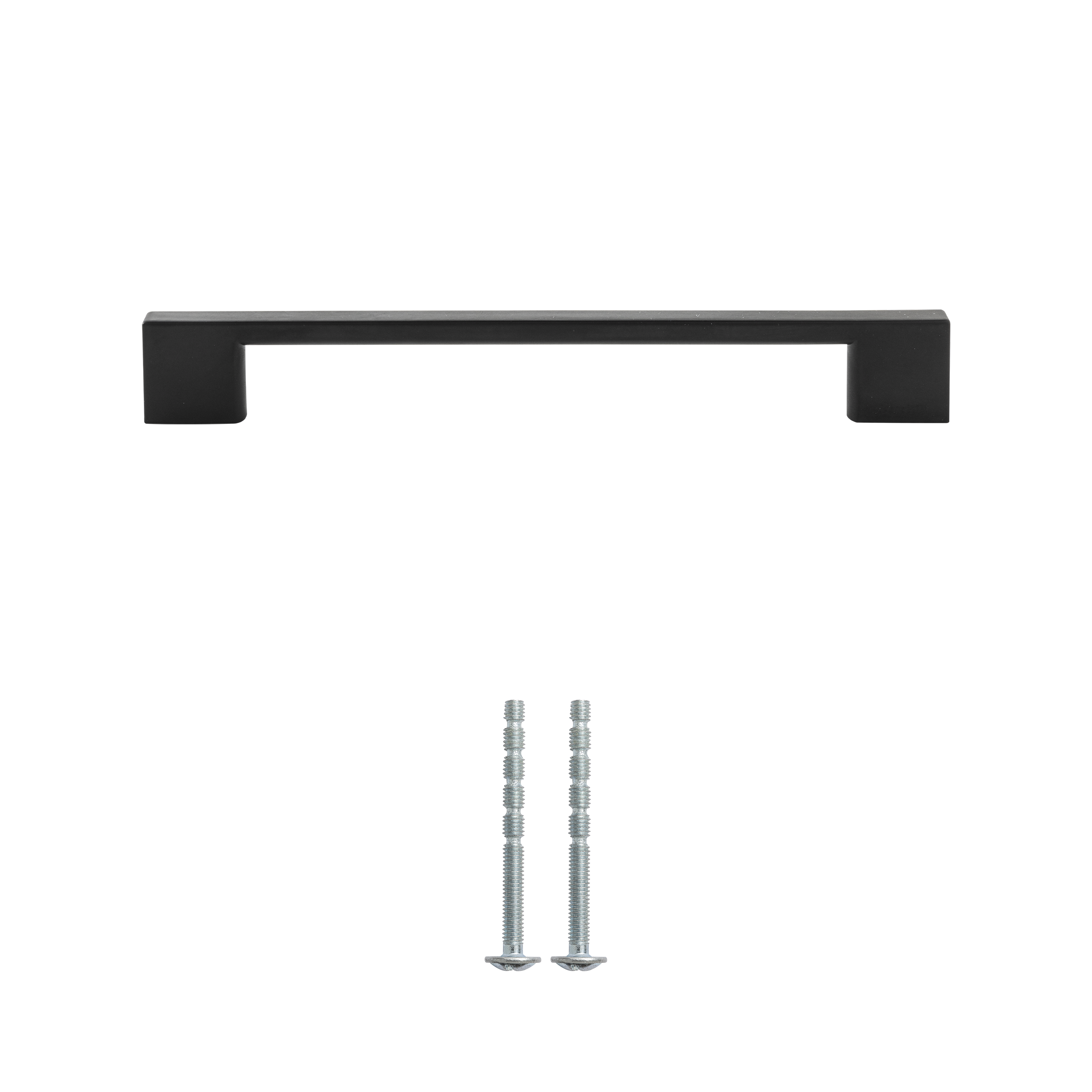 Puxador para móvel INSPIRE JOHN ZAMAK MATE PRETO 160MM - 3